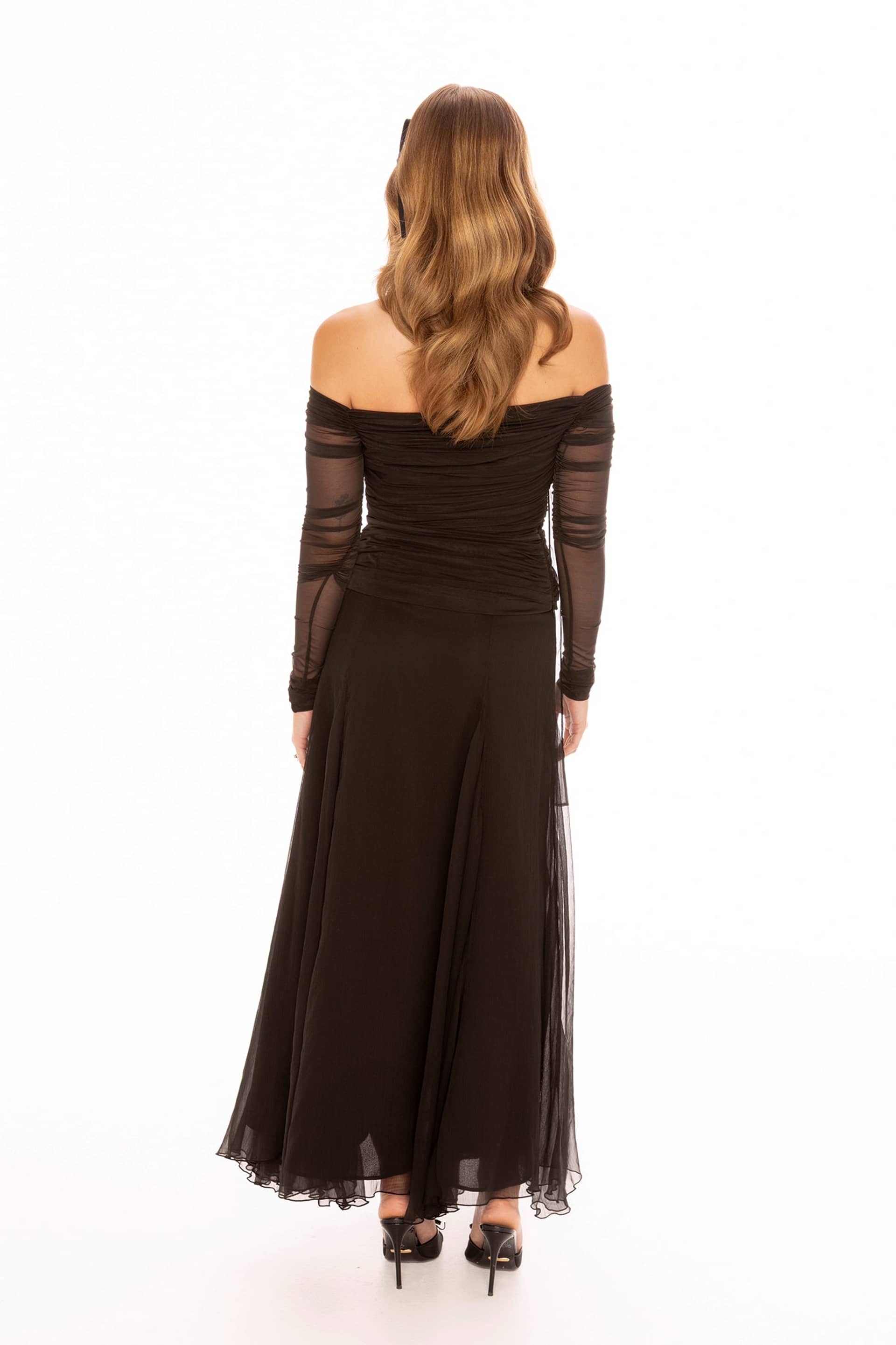 Valencia Top (Black) made by Nana Jacqueline