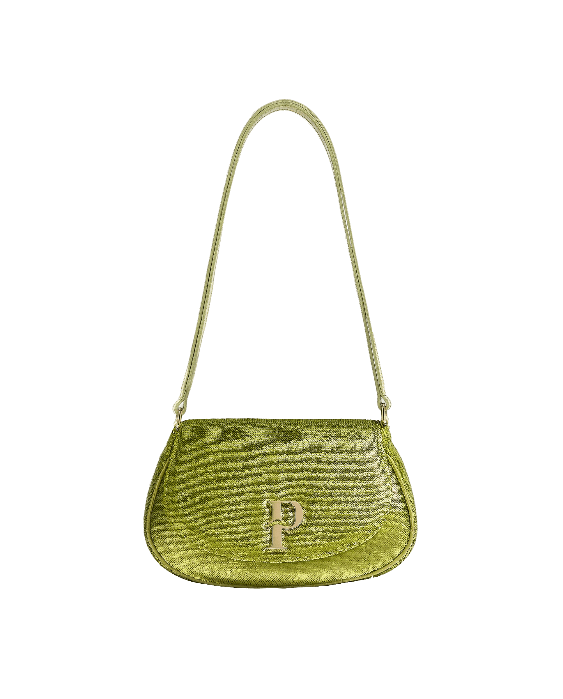 Paula sequins green made by Phialebel