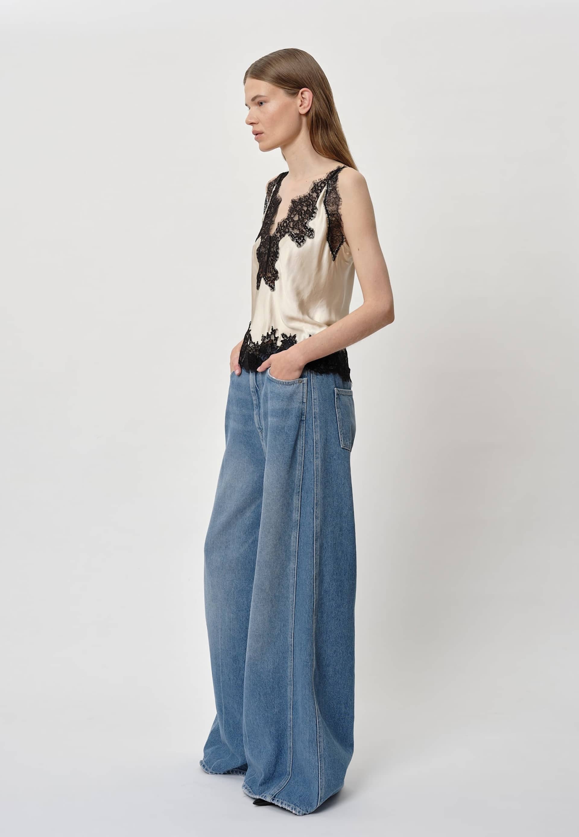 Katja Jeans - Light Indigo (Leg Size 30" - Short) made by HERSKIND