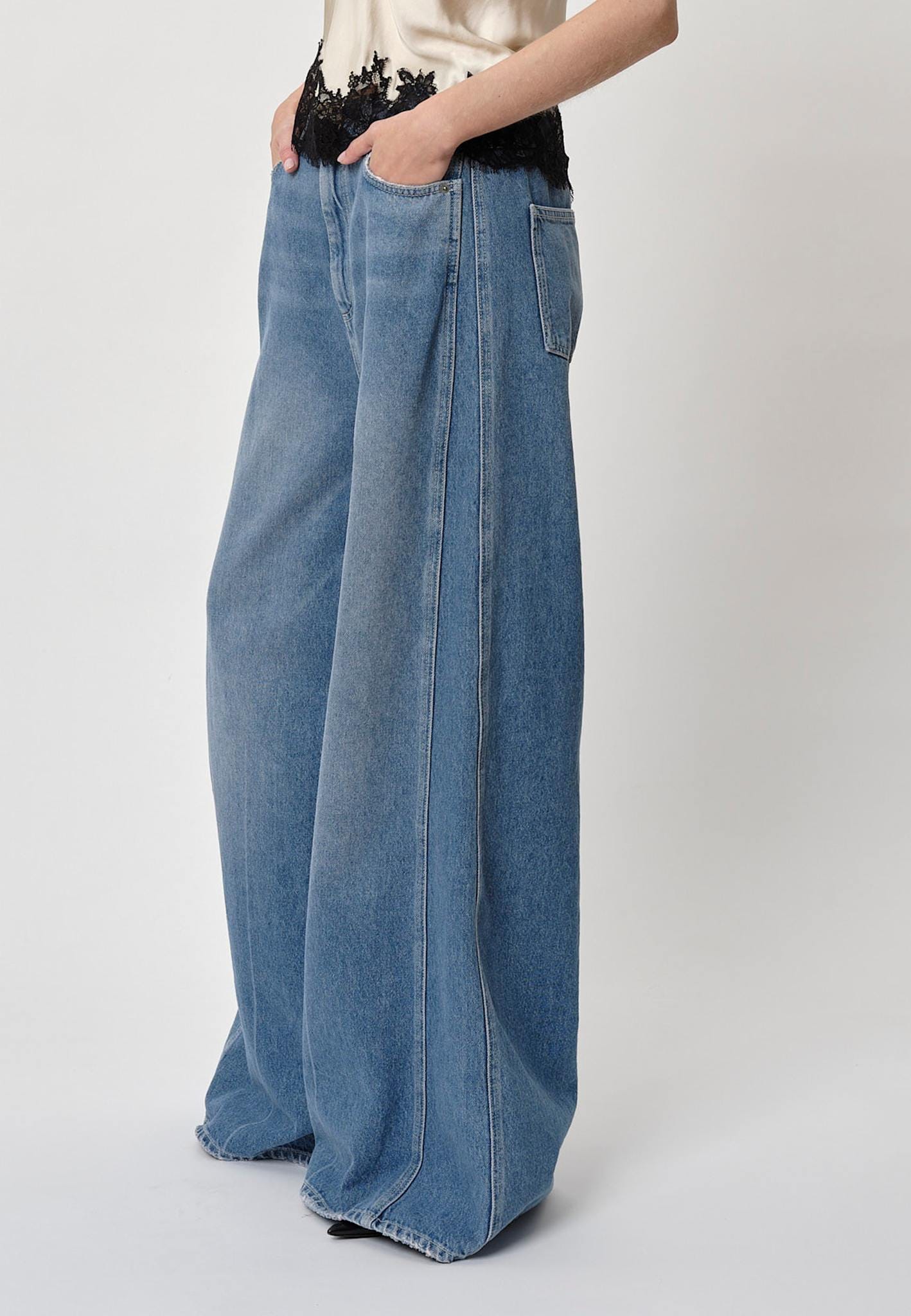 Katja Jeans - Light Indigo (Leg Size 30" - Short) made by HERSKIND