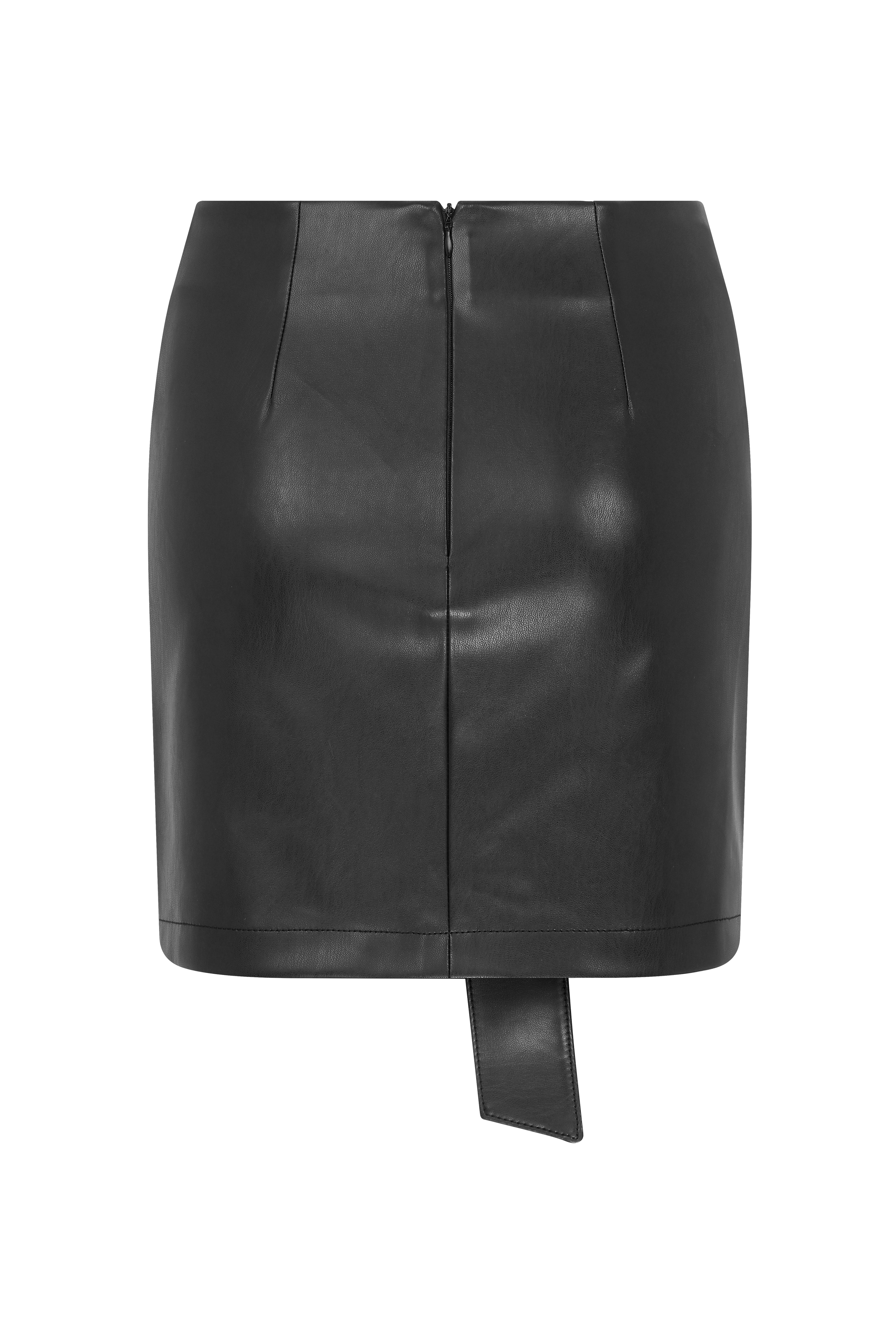 Romance in Leather Mini Skirt made by Declara