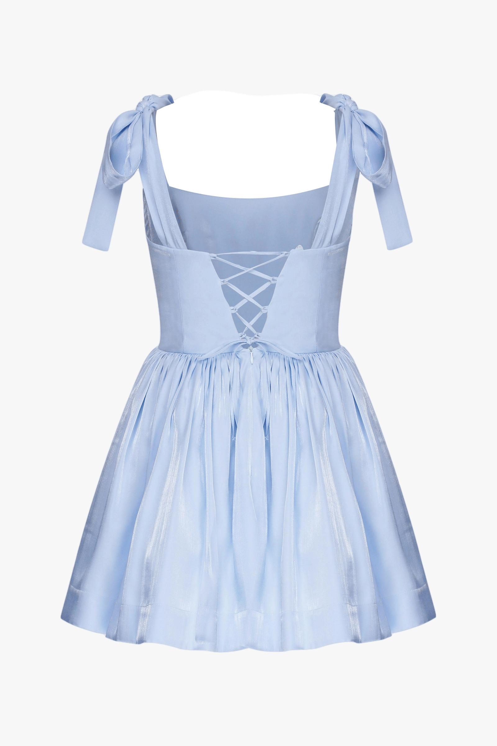 Sibby Baby Blue Dress in Blue made by Nazli Ceren