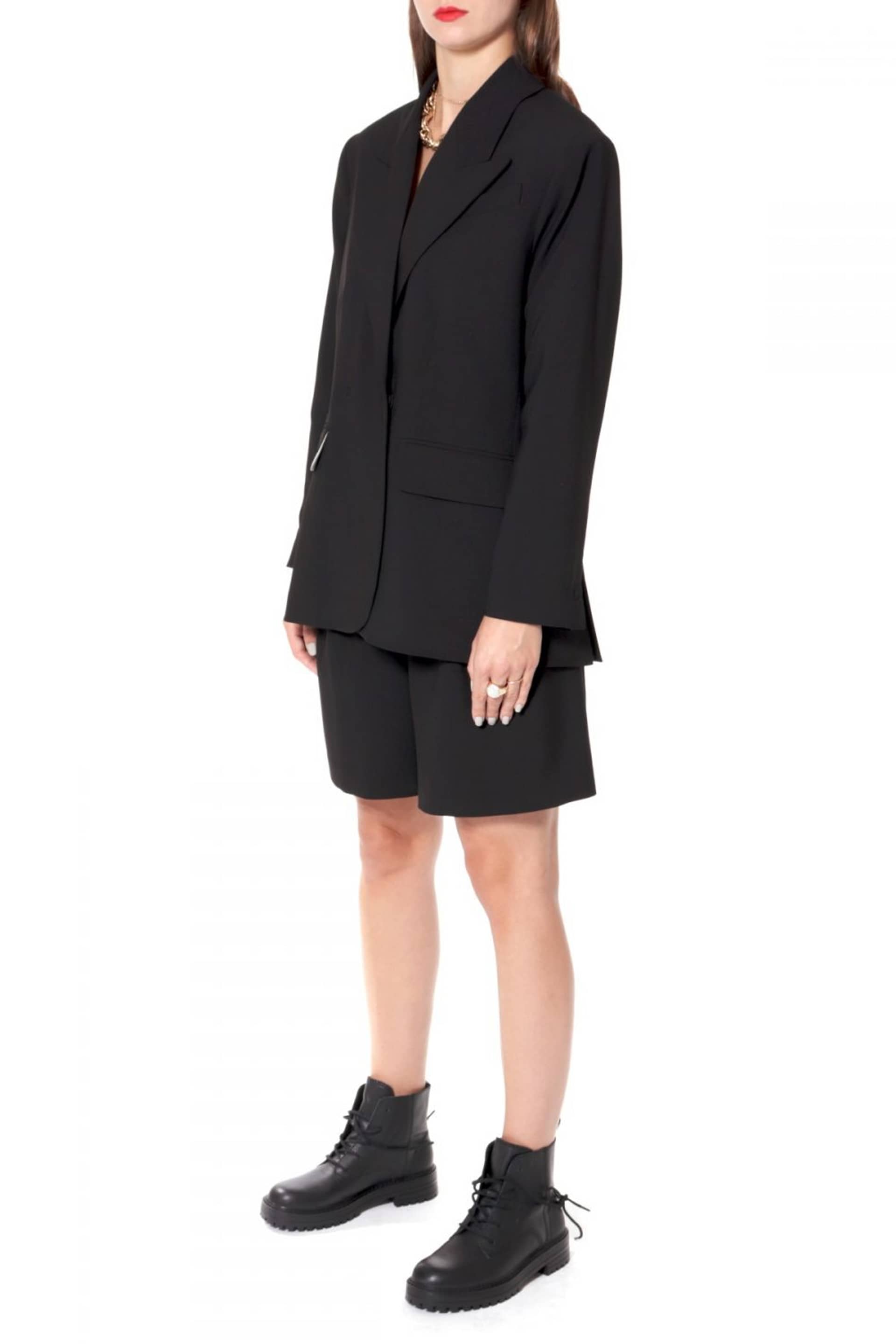 Blazer Ramona Neutral Black in Black made by HALEWSKI