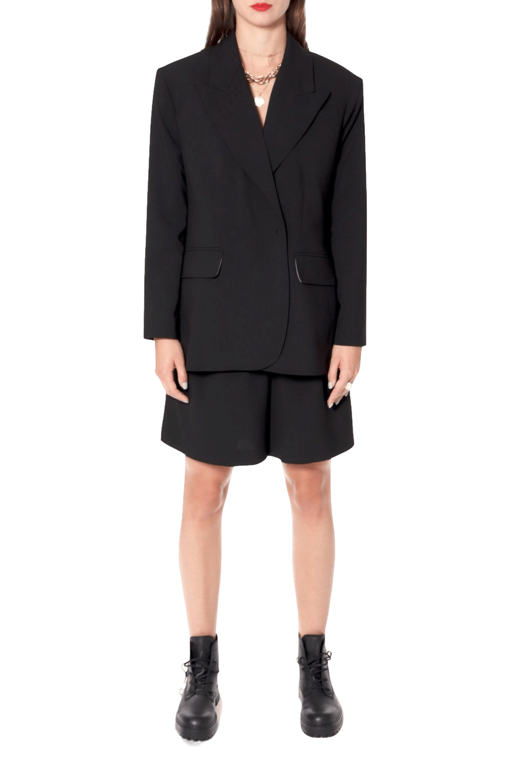 Blazer Ramona Neutral Black in Black made by HALEWSKI