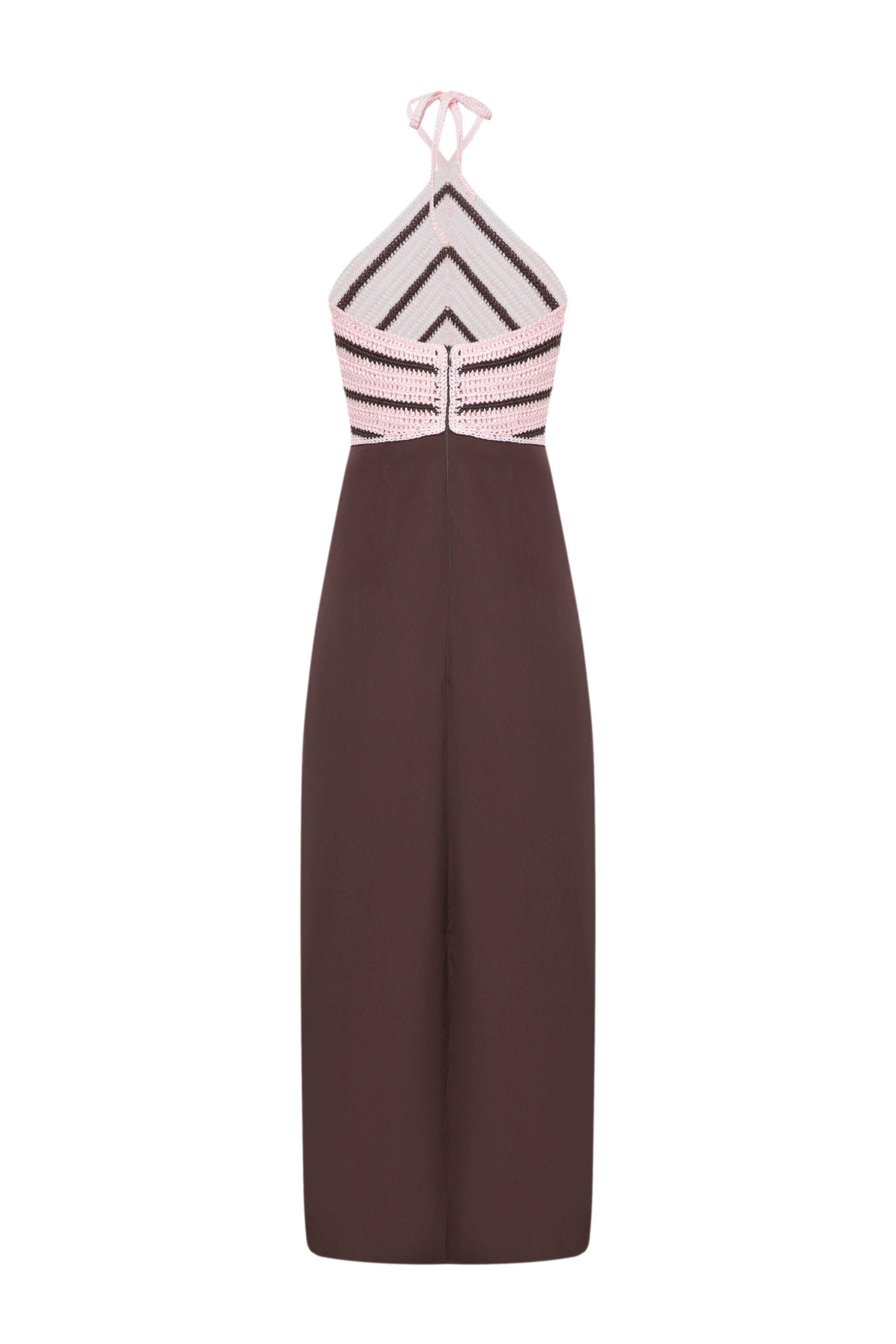 Dress with knitted top made by A.M.G