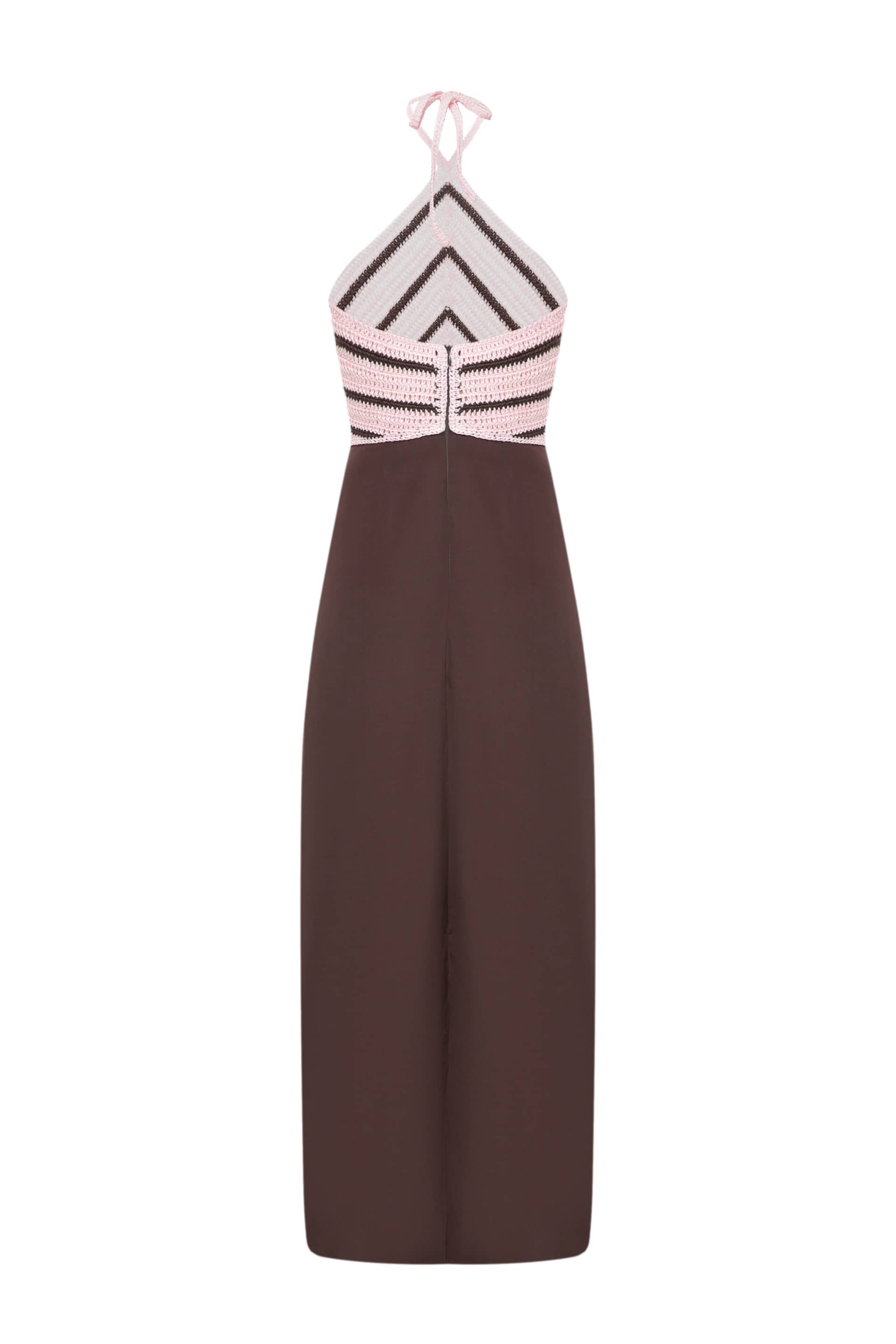 Dress with knitted top made by A.M.G