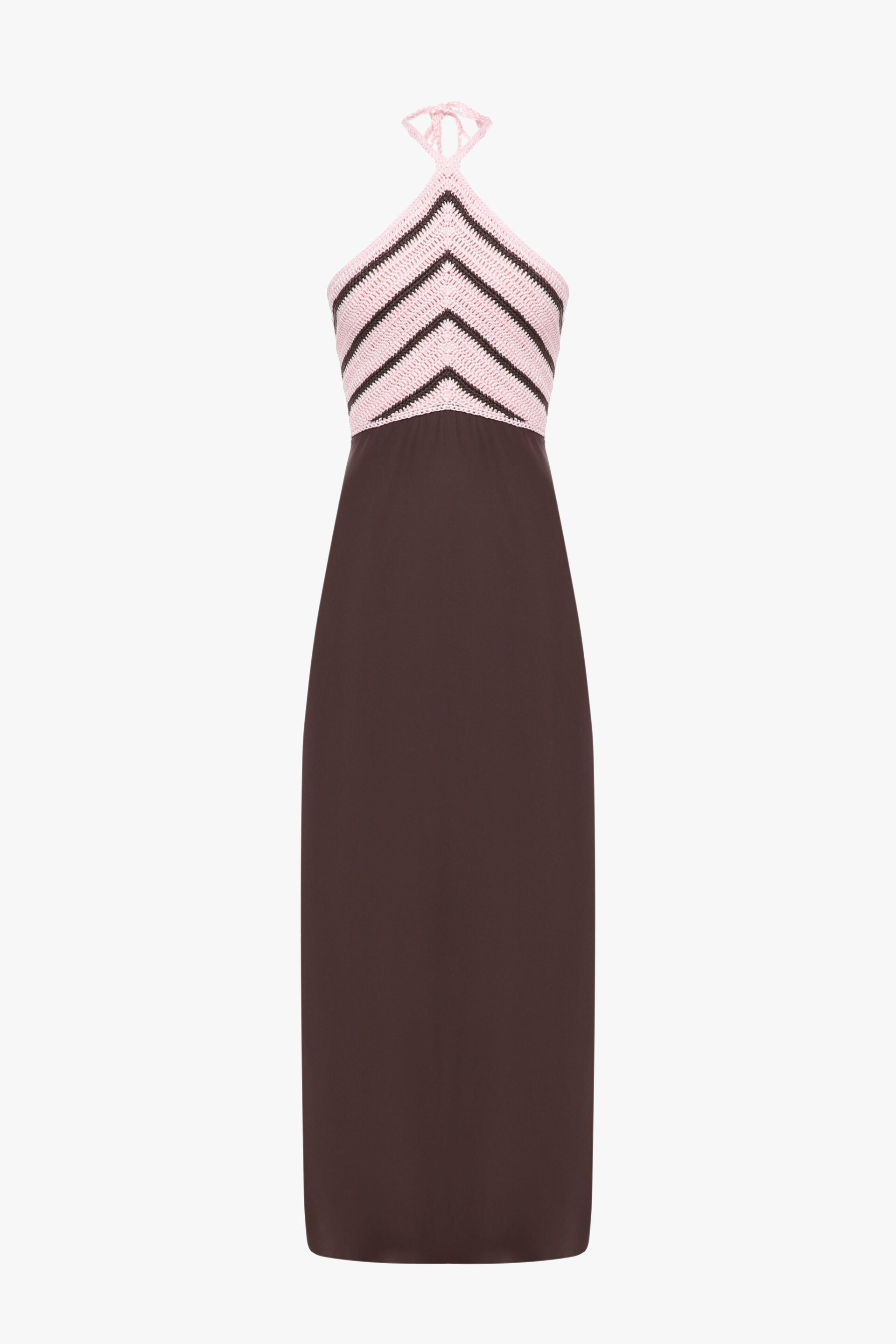 Dress with knitted top made by A.M.G