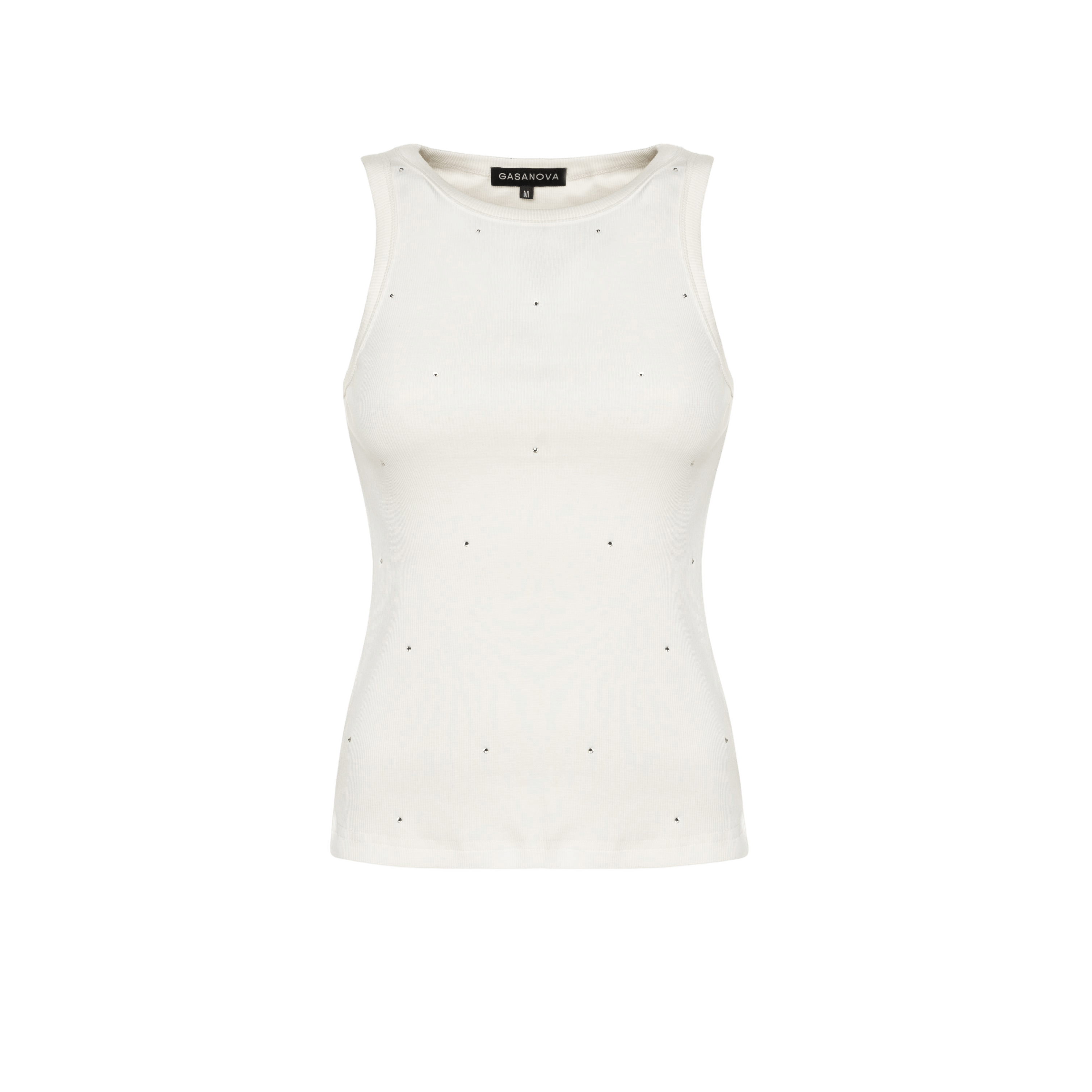 Crystal-Embellished Top made by Gasanova