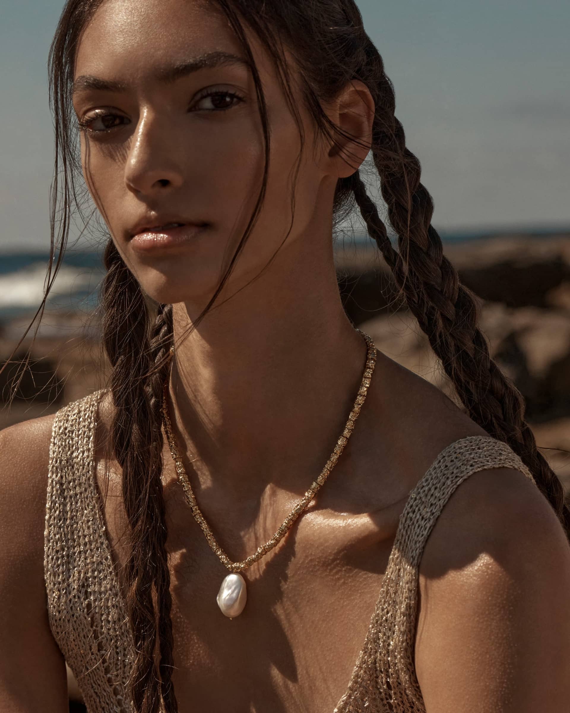 Benita Necklace made by Amber Sceats