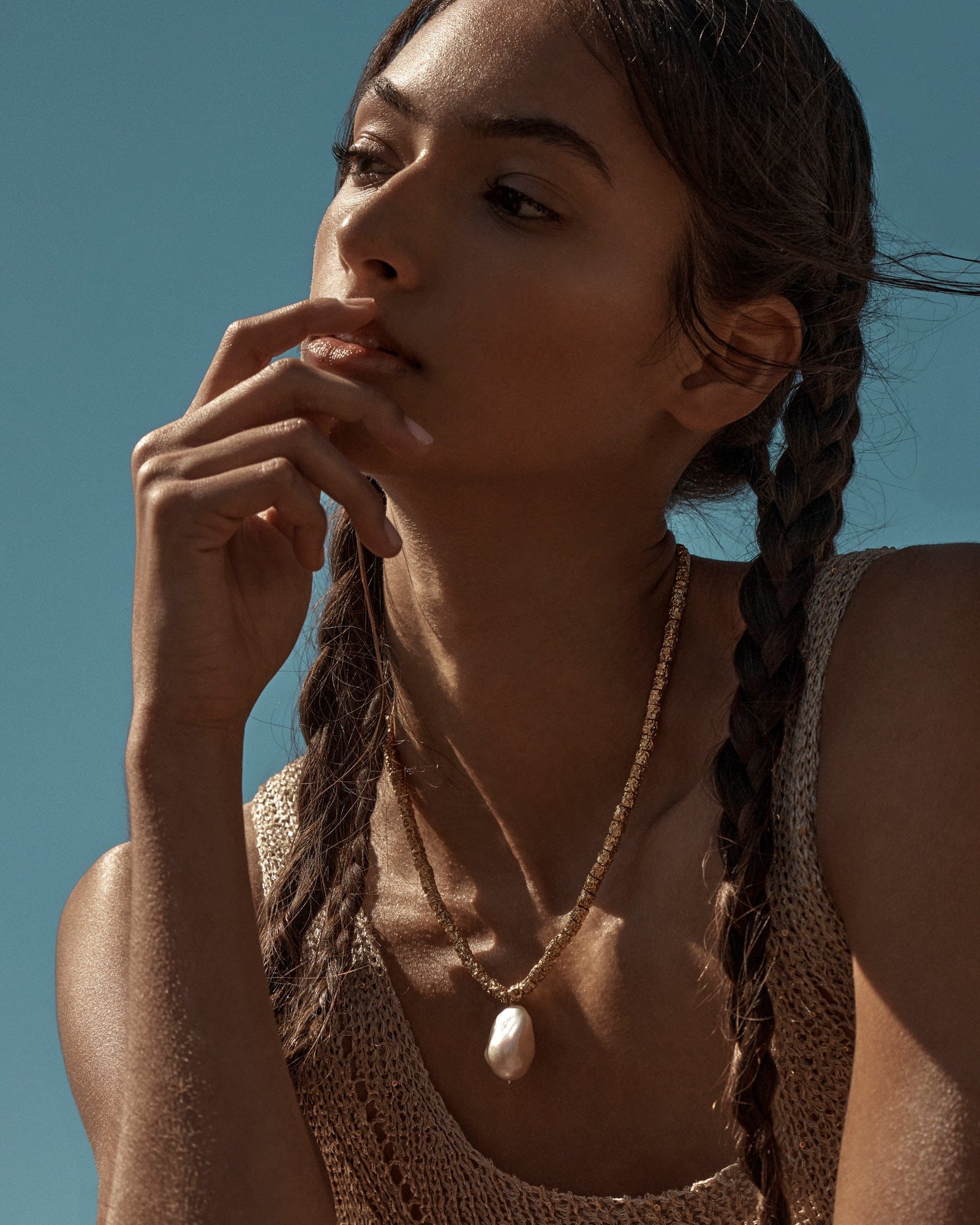 Benita Necklace made by Amber Sceats