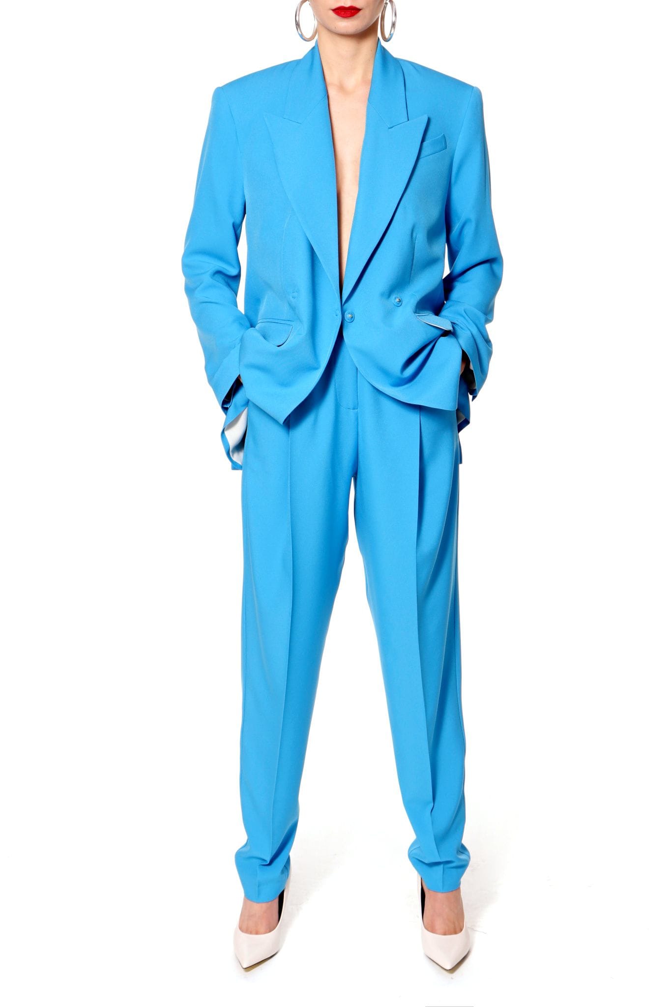 Blazer Ramona Malibu Blue in Blue made by HALEWSKI