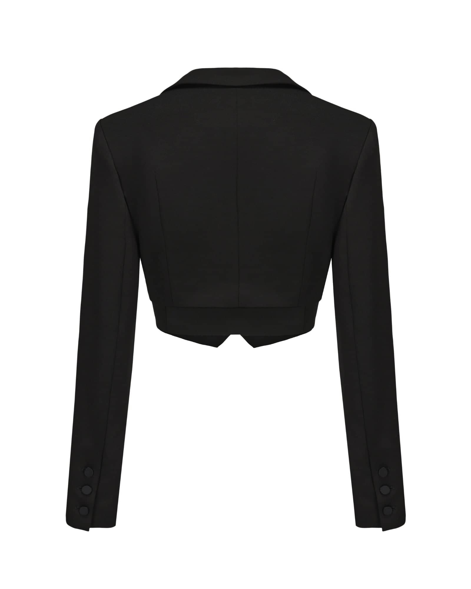 Bridget Suit Jacket (Black) made by Nana Jacqueline