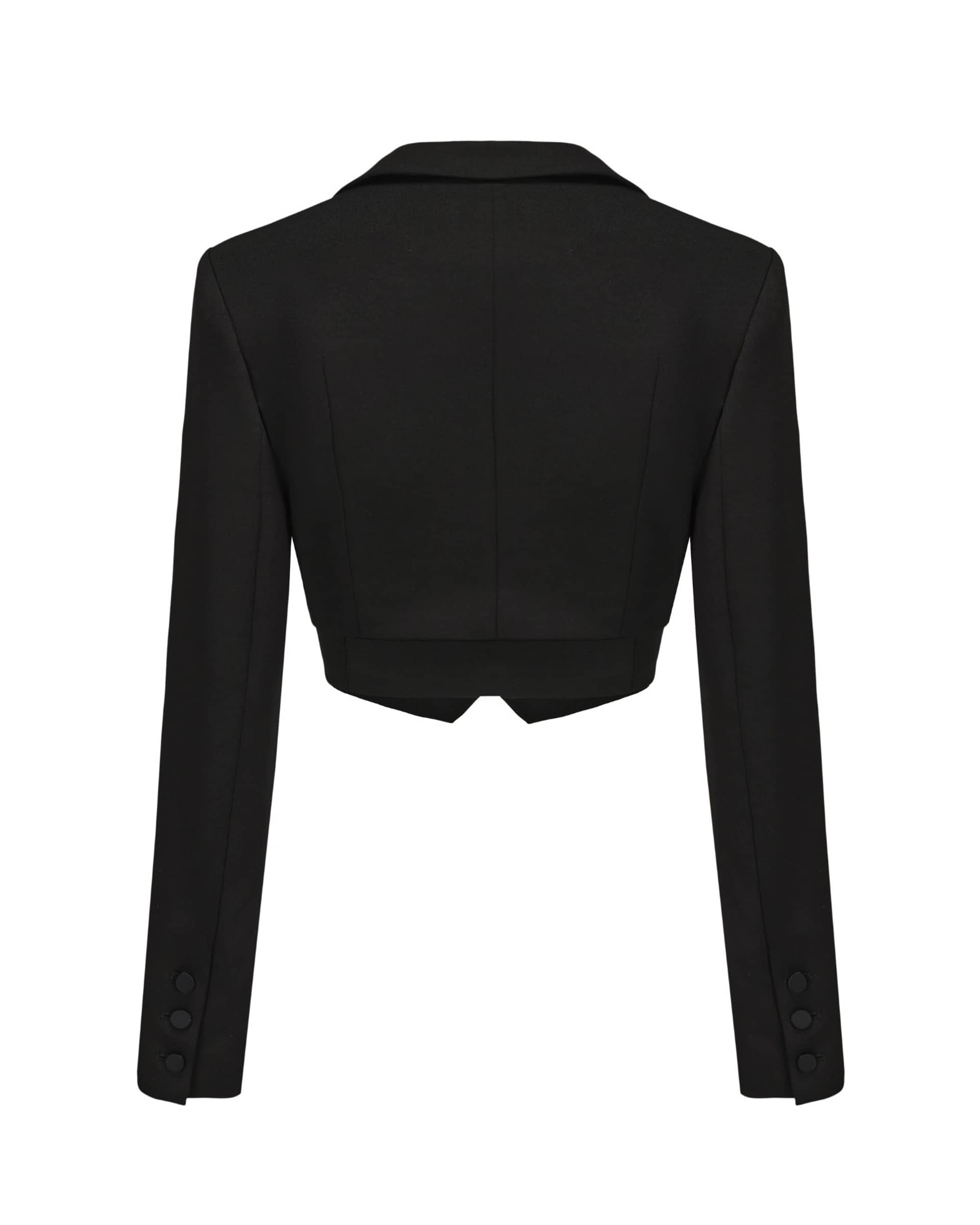 Bridget Suit Jacket (Black) made by Nana Jacqueline