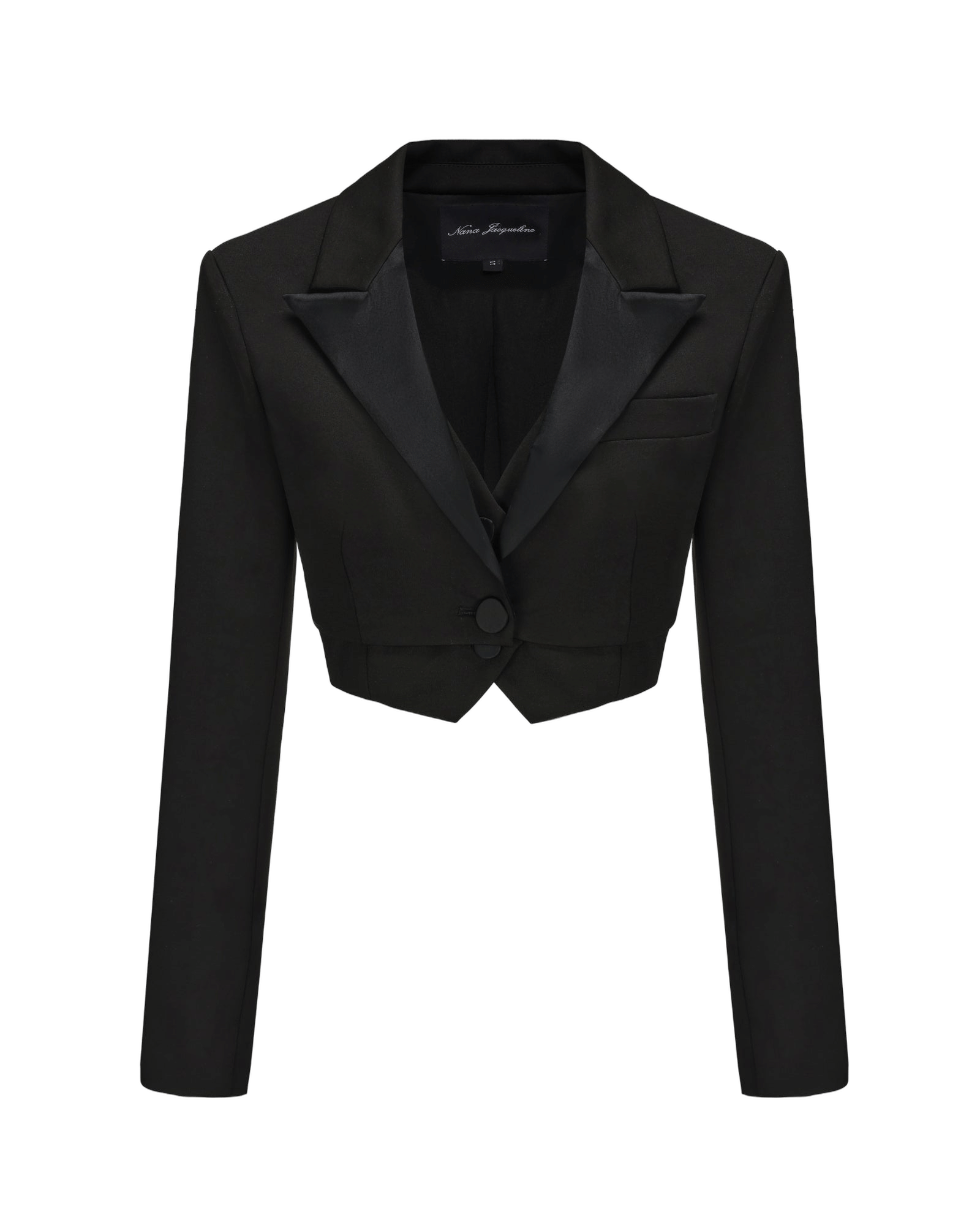 Bridget Suit Jacket (Black) made by Nana Jacqueline