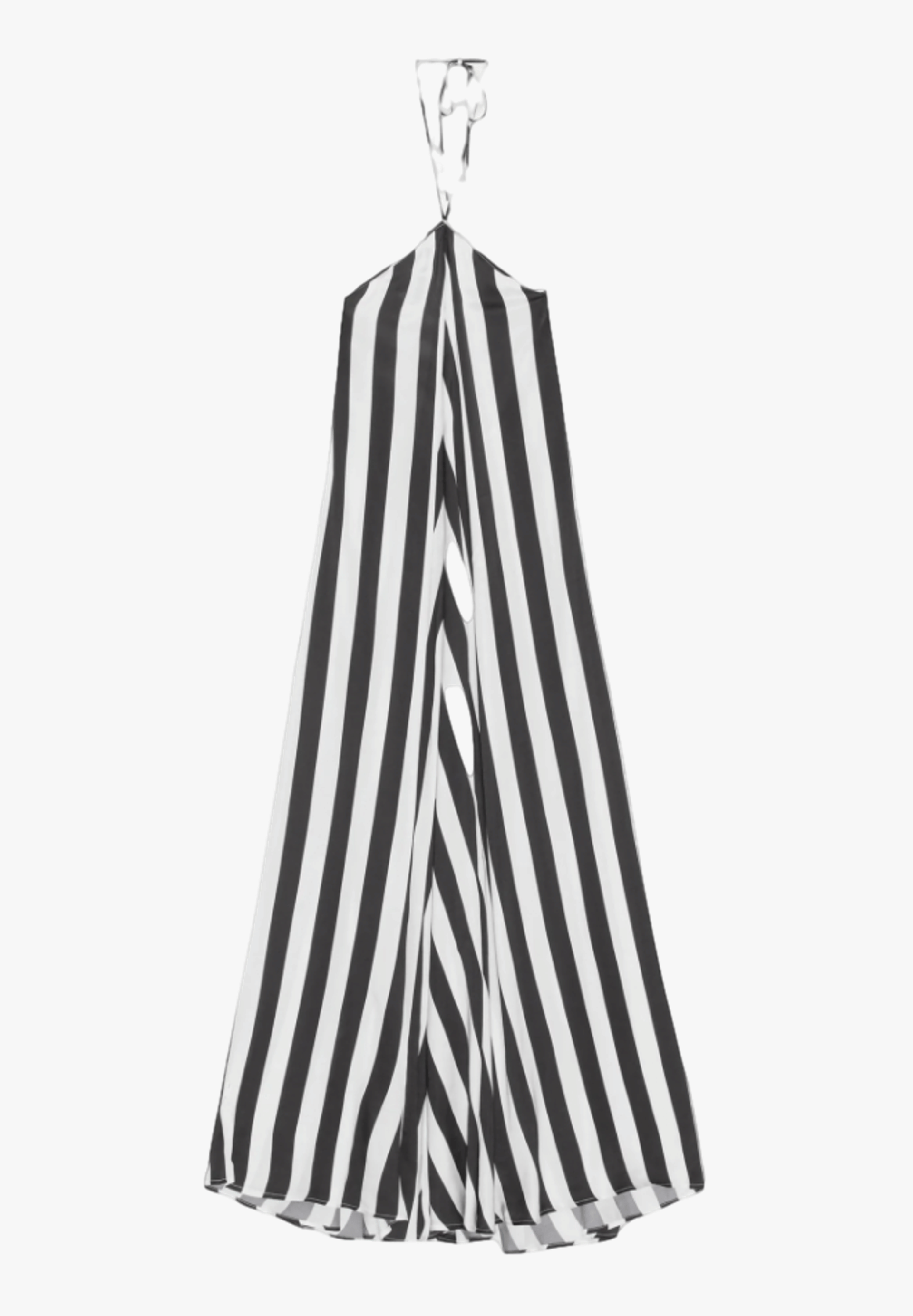 Thora Dress - Black & White stripe in Multi color made by HERSKIND