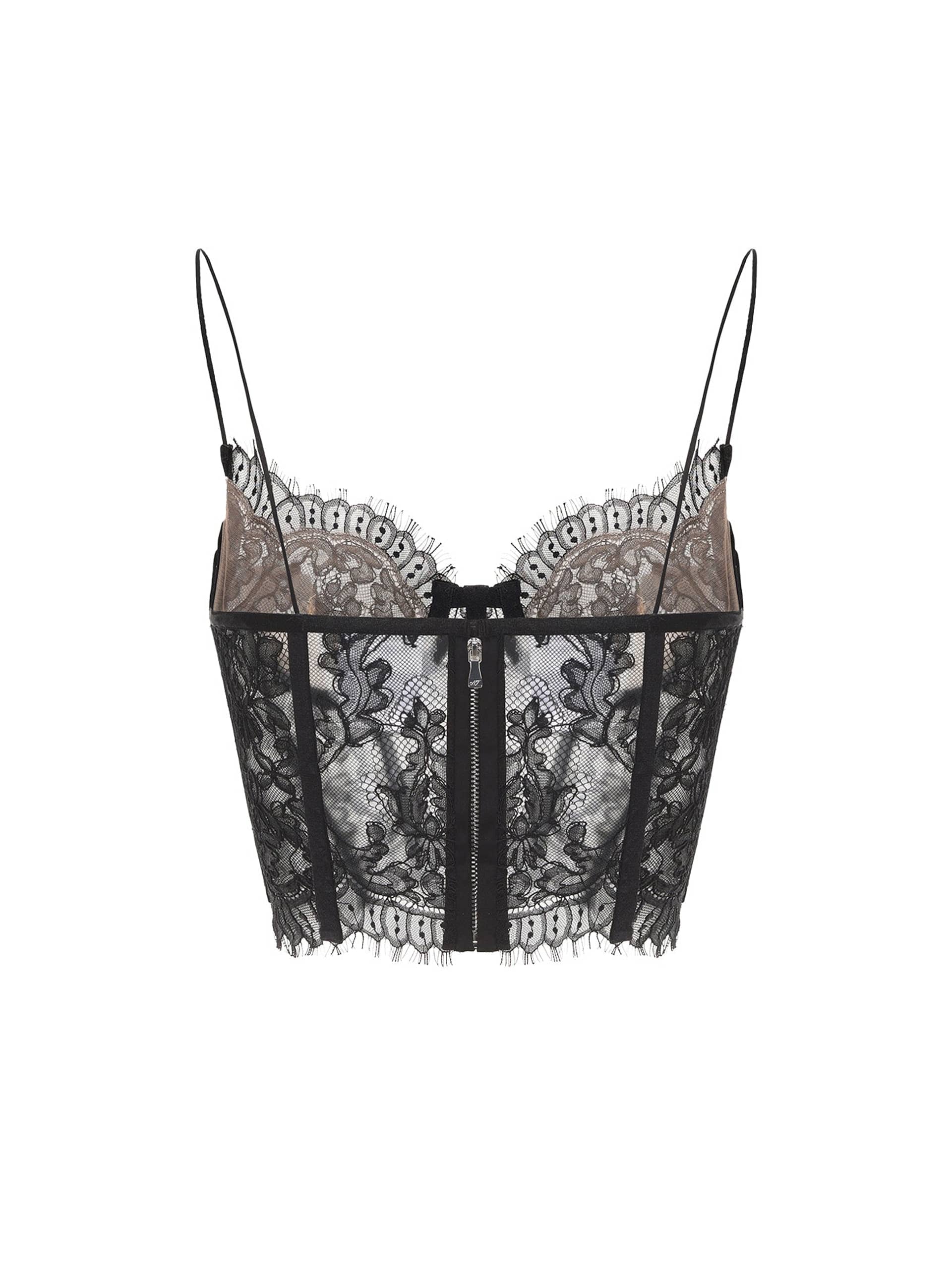 Audrina Lace Top (Black) made by Nana Jacqueline