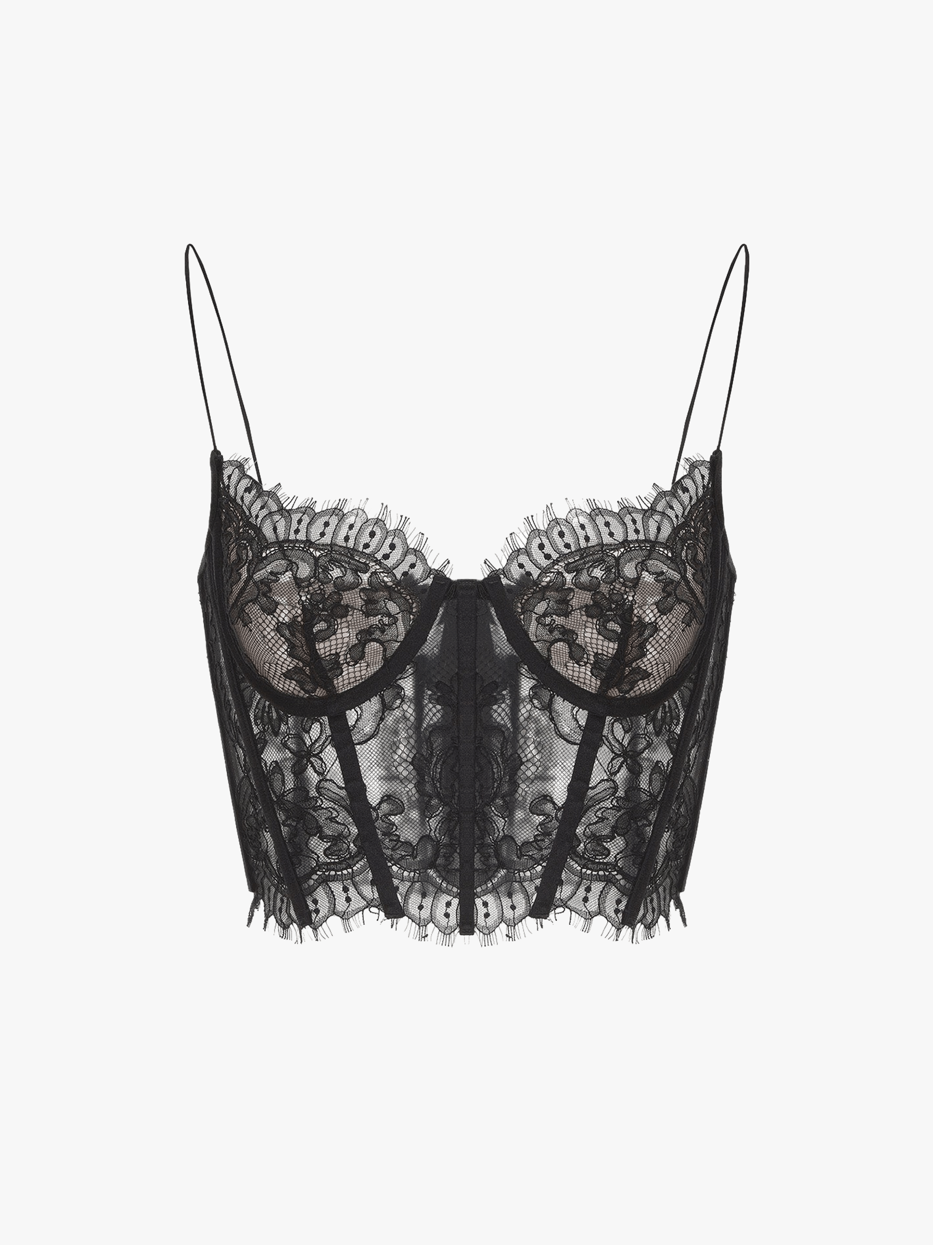 Audrina Lace Top (Black) made by Nana Jacqueline