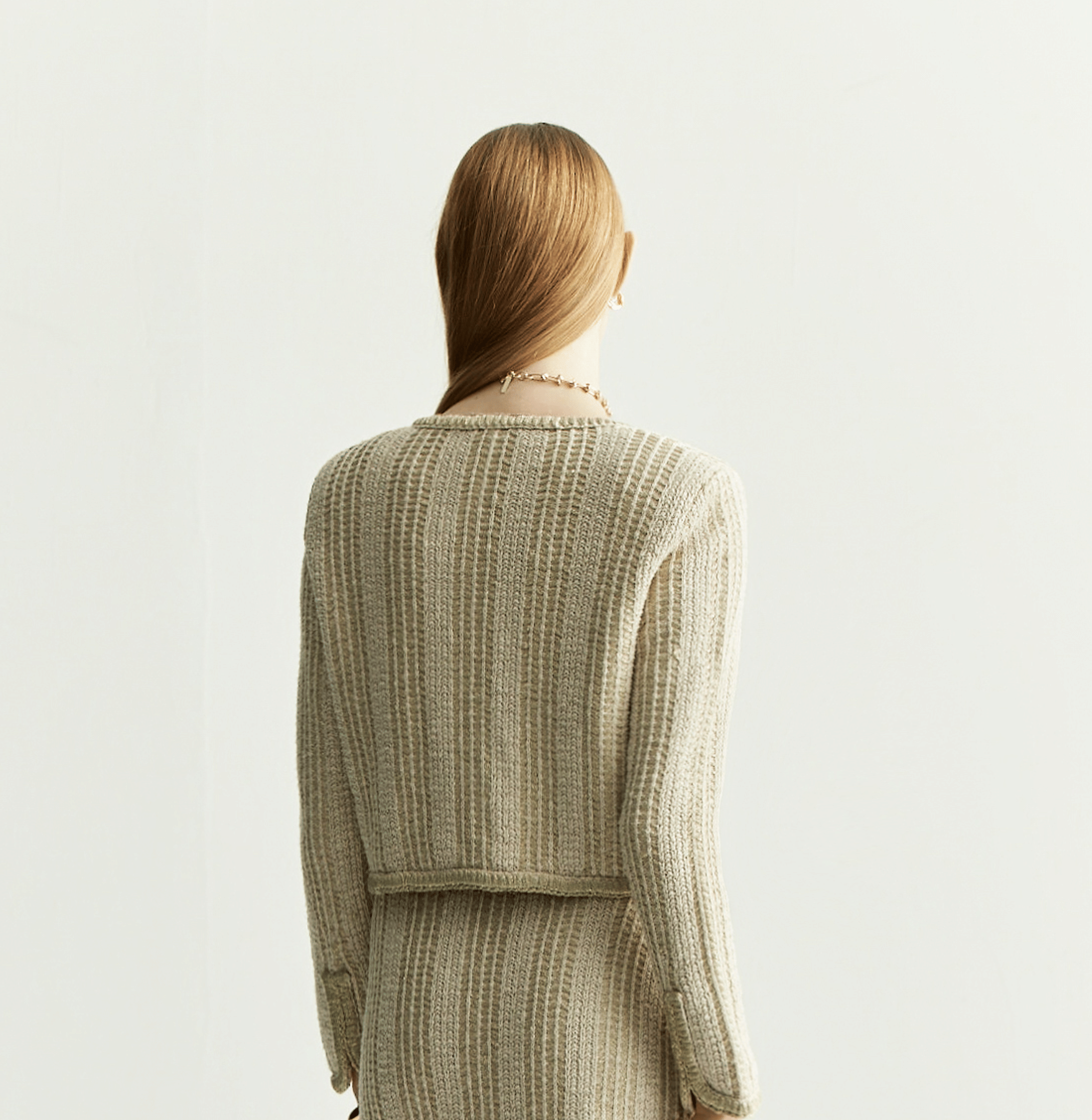 METALLIC TWEED JACKET made by CRUSH Collection