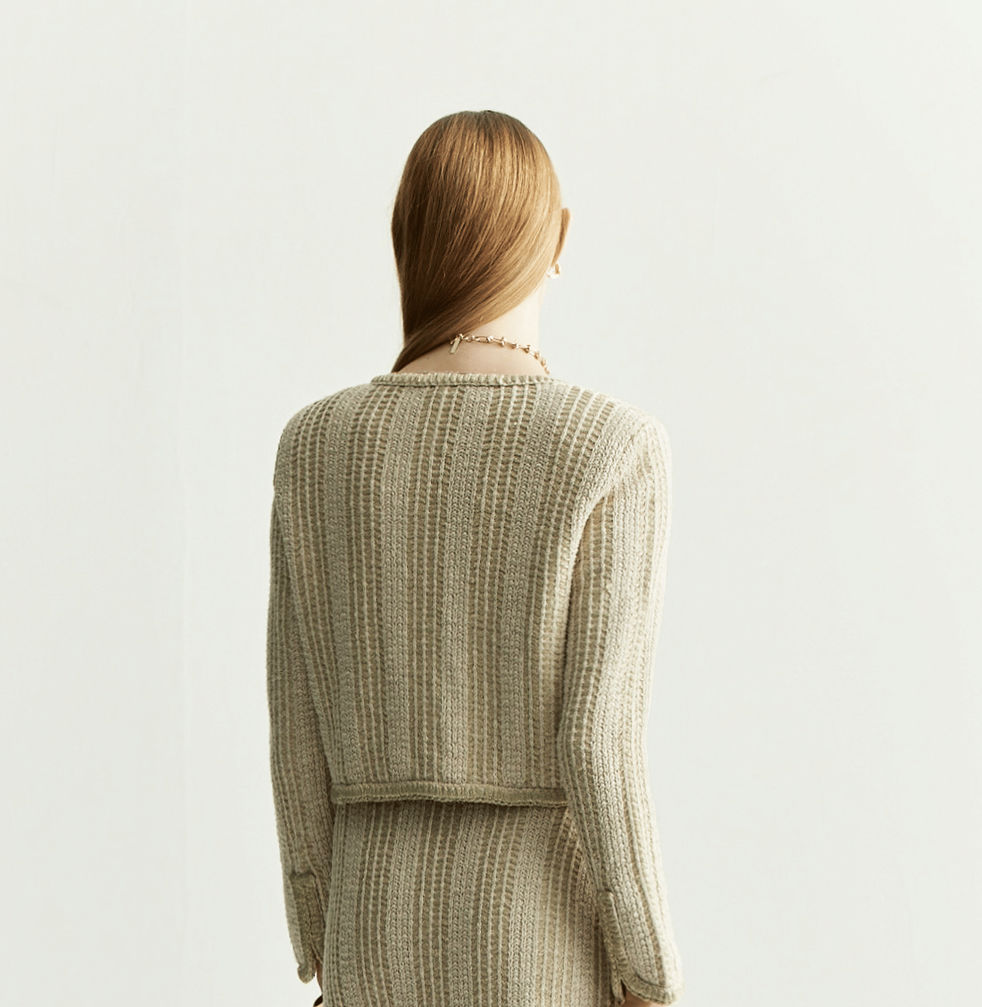 METALLIC TWEED JACKET made by CRUSH Collection