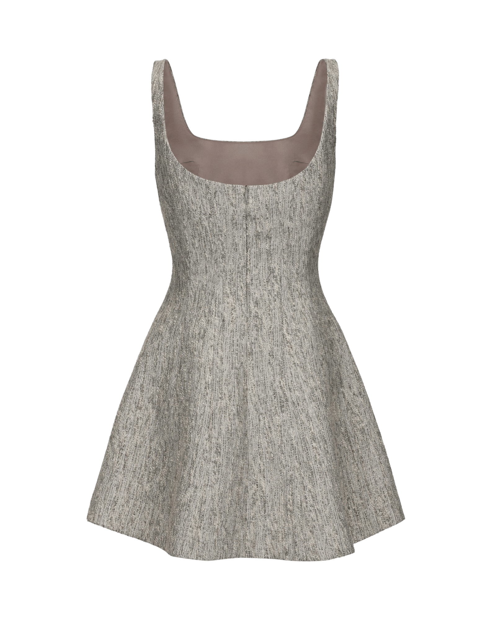 Marienne Dress (Gray) made by Nana Jacqueline