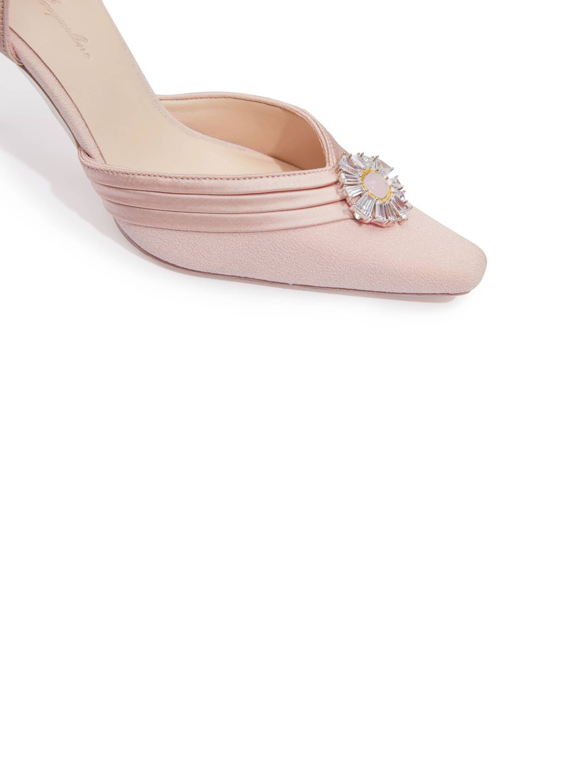 Diana Diamond Heels (Pink) (Final Sale) in Pink made by Nana Jacqueline