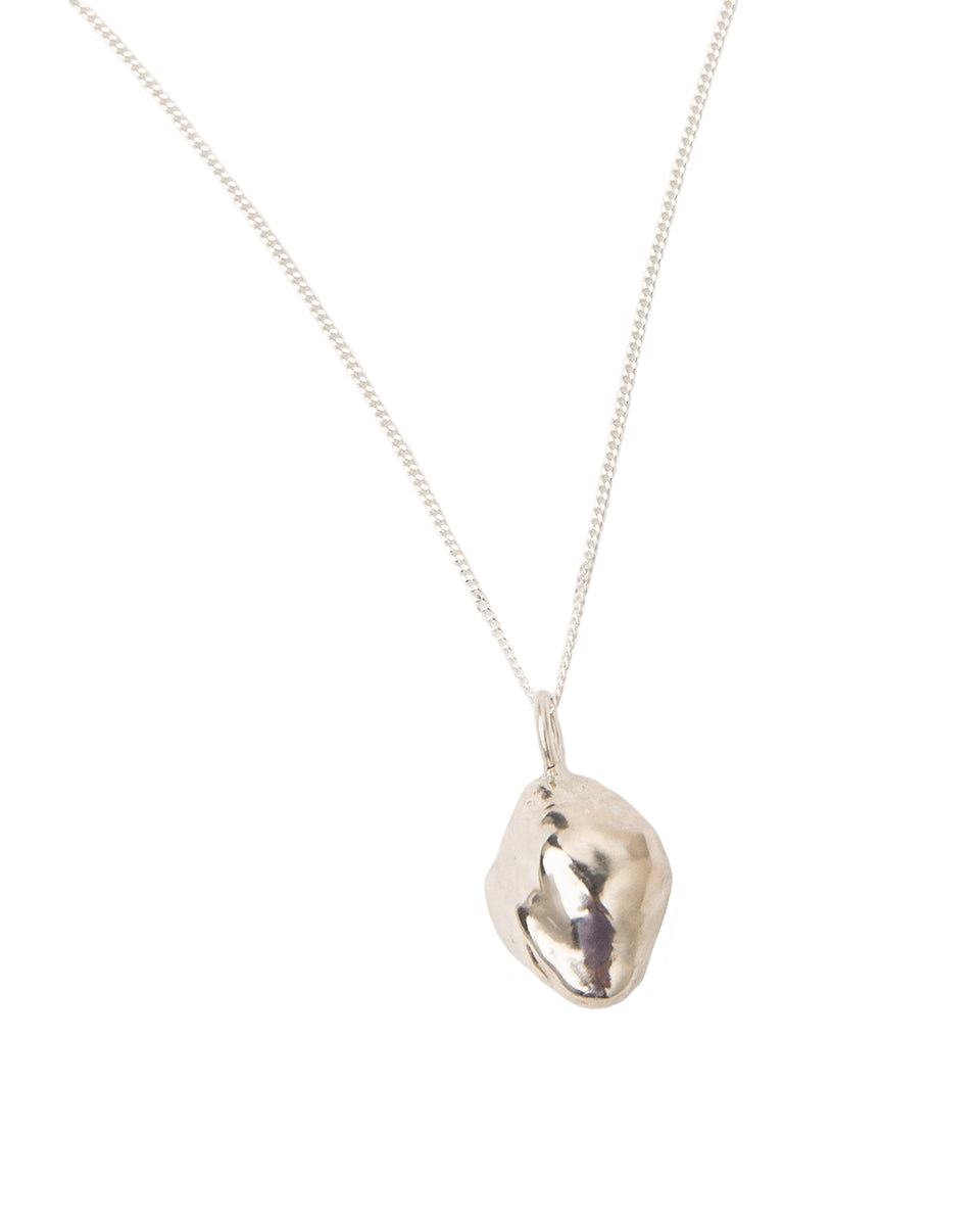 PEROLA NECKLACE SILVER made by Carolina De Barros