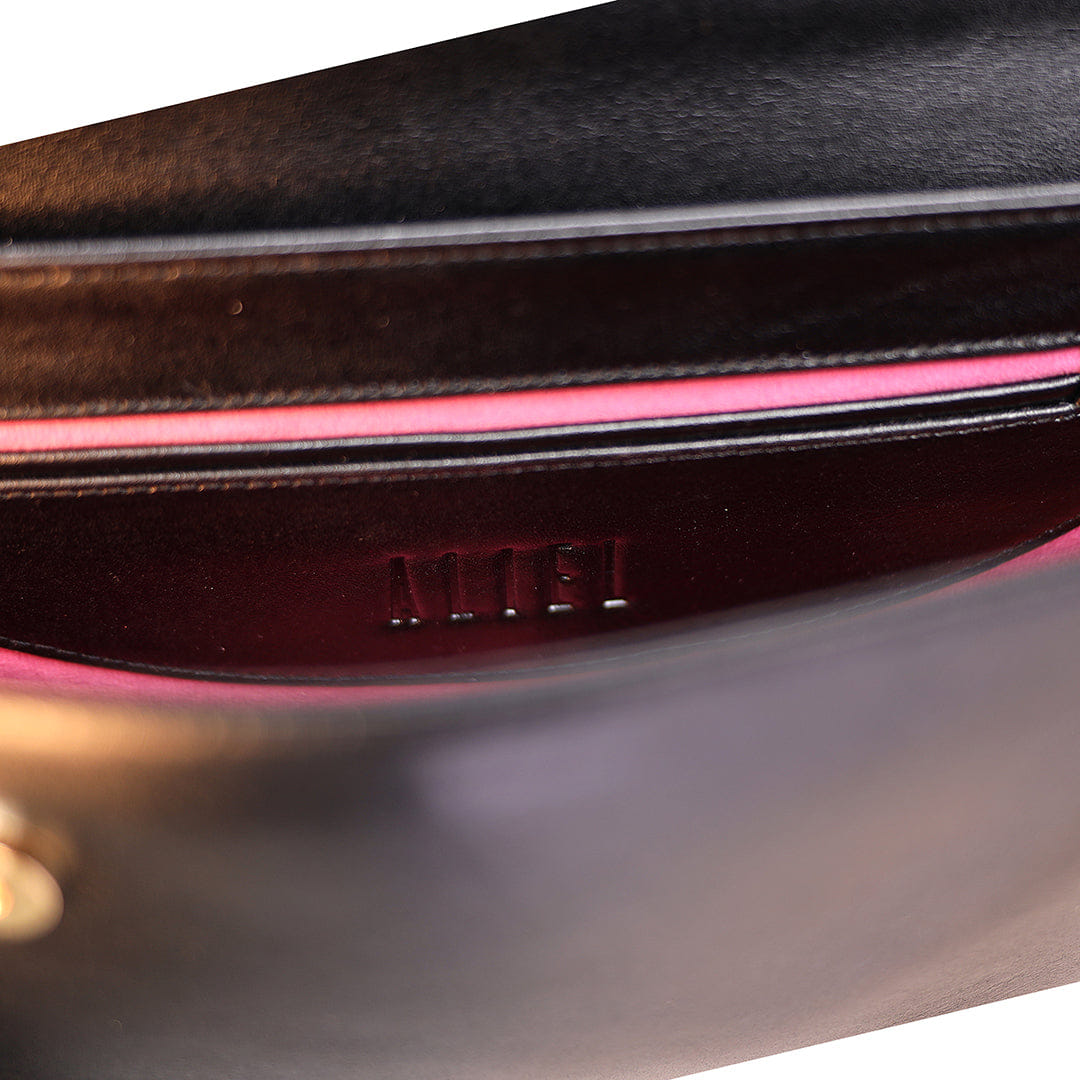 Nadira - Black x Zebra - Shoulder Bag made by ALIEL