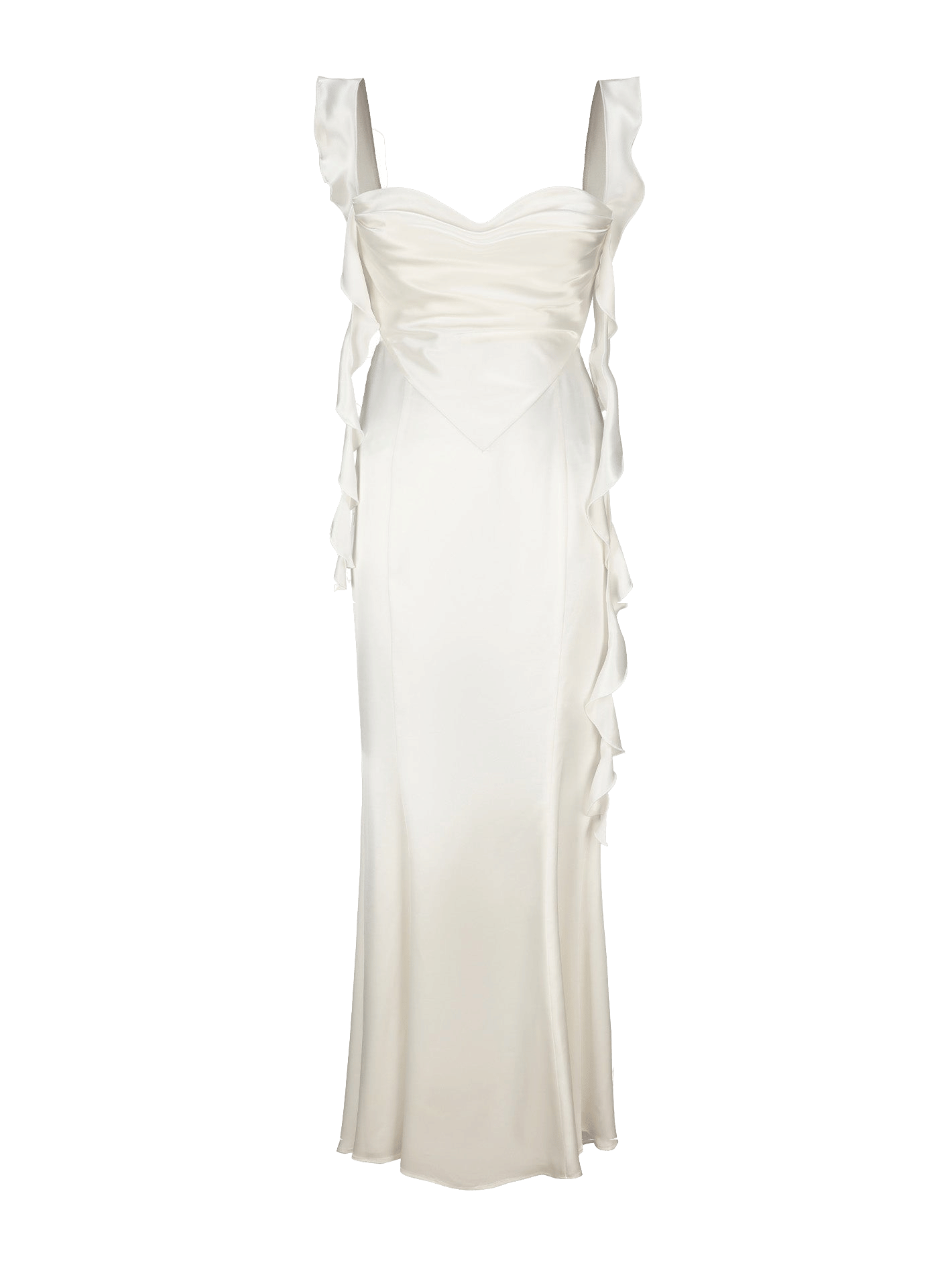 Caroline Dress (White) made by Nana Jacqueline