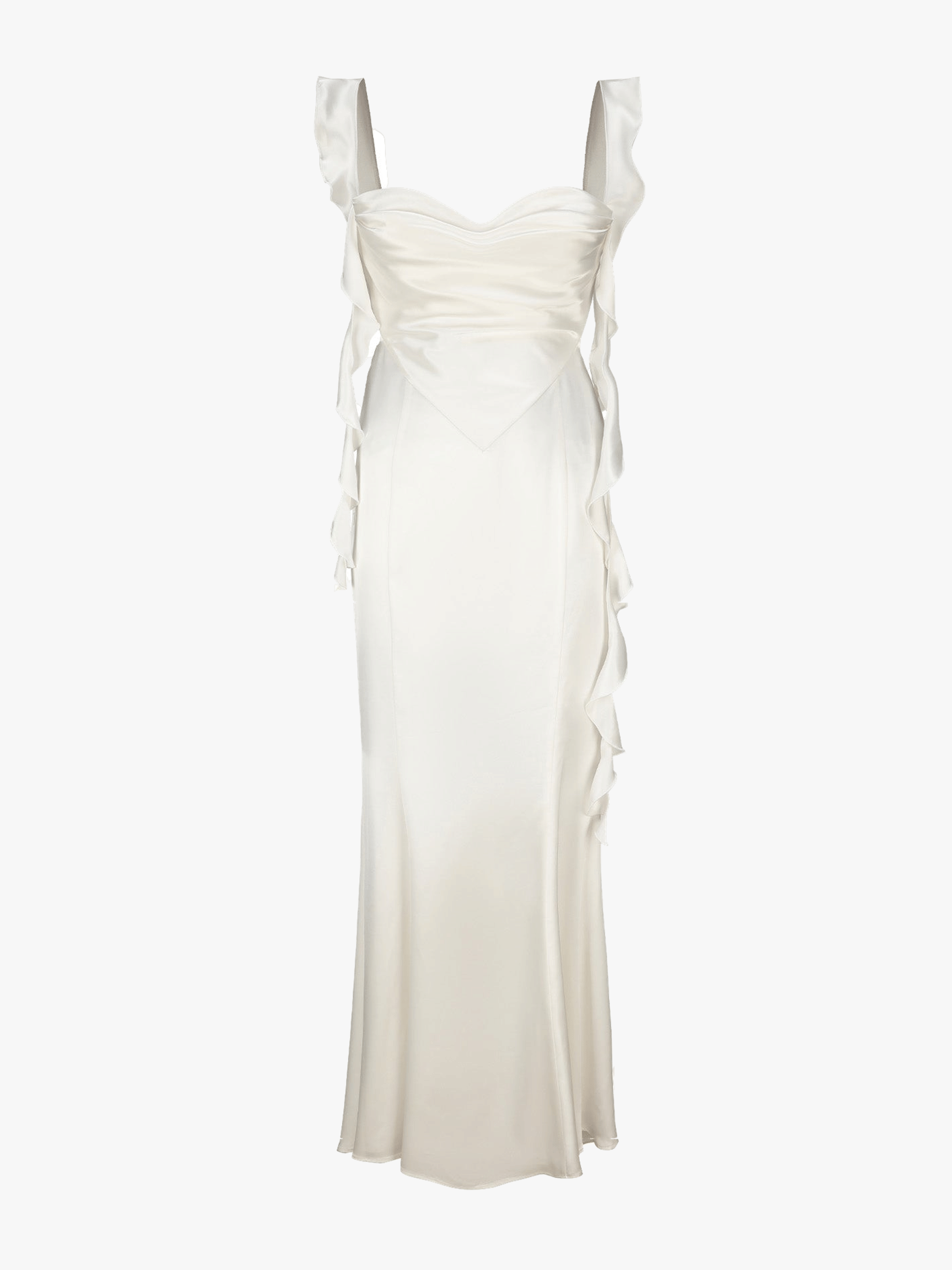 Caroline Dress (White) made by Nana Jacqueline