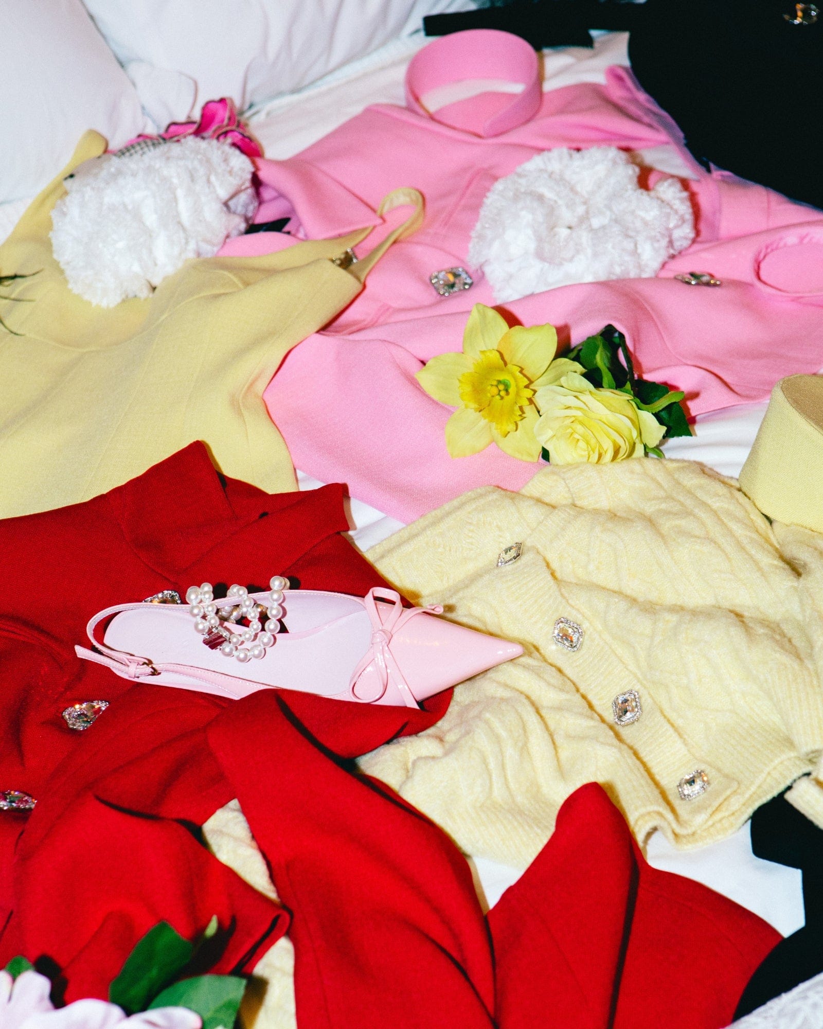 Tatiana Crop Blazer (Pink) made by Nana Jacqueline