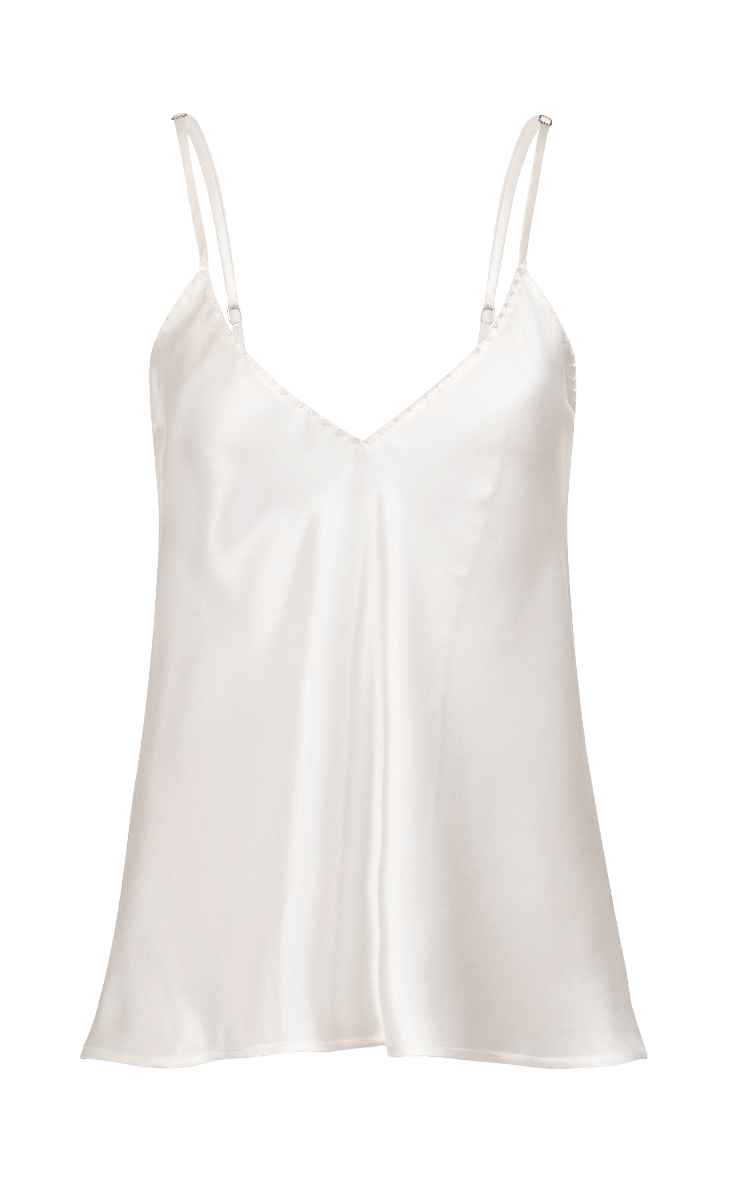 Silk Embroidered Top made by Francesca Miranda