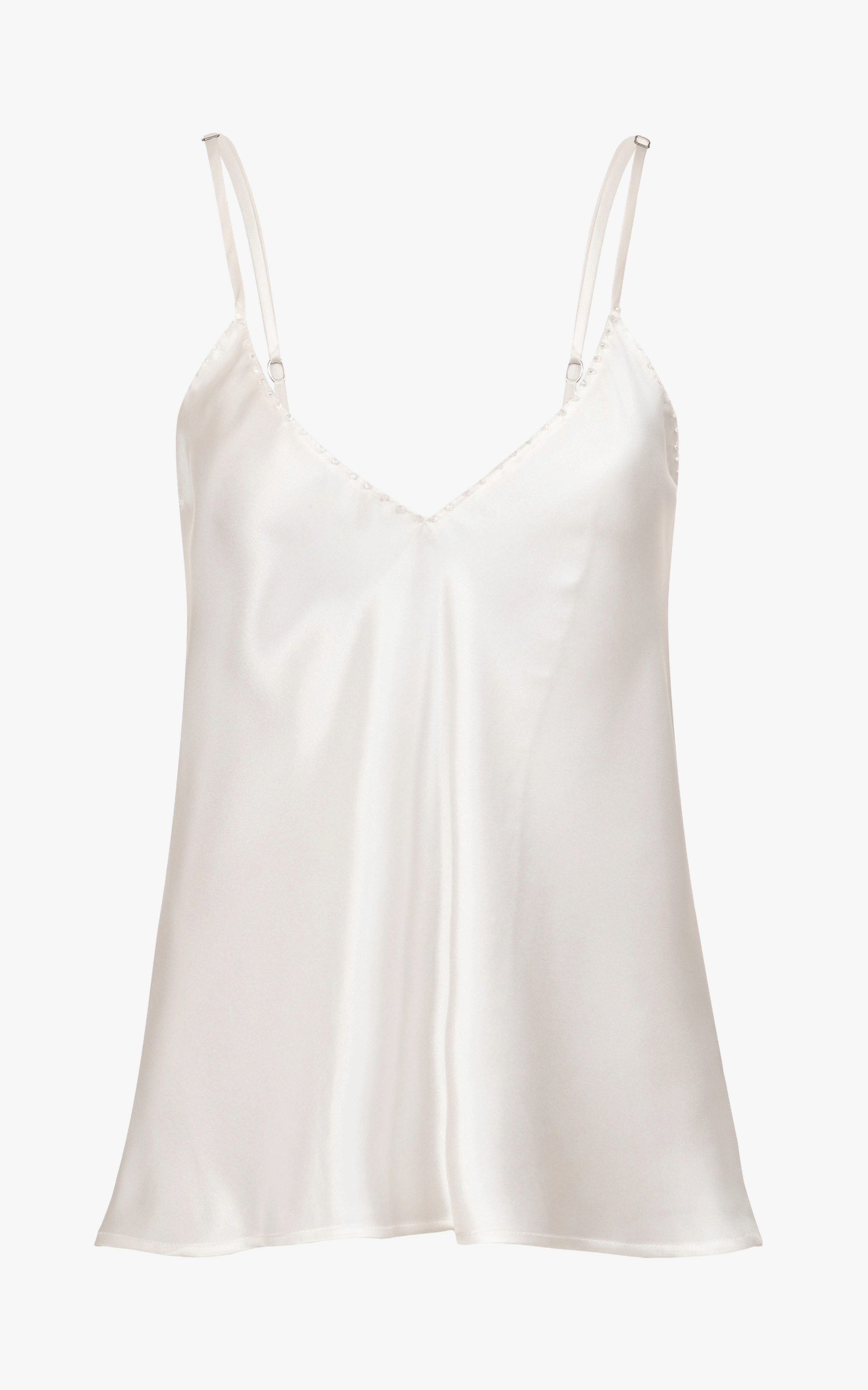 Silk Embroidered Top made by Francesca Miranda