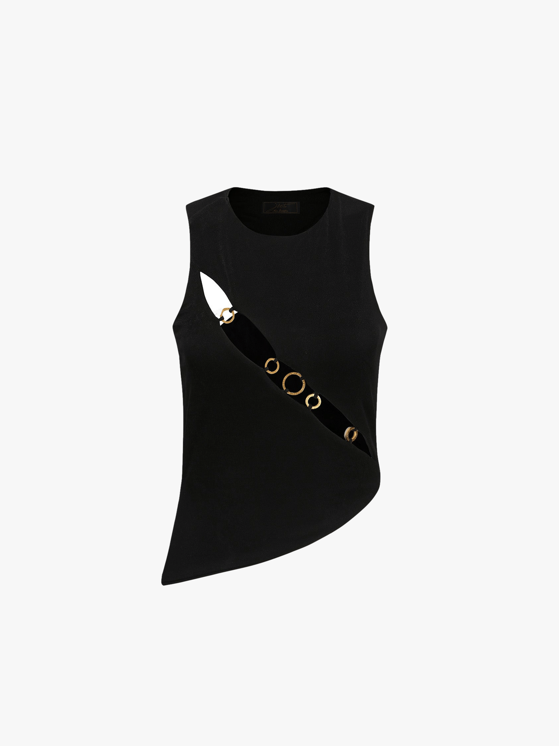 Cecily Top (Final Sale) in Black made by Nana Jacqueline