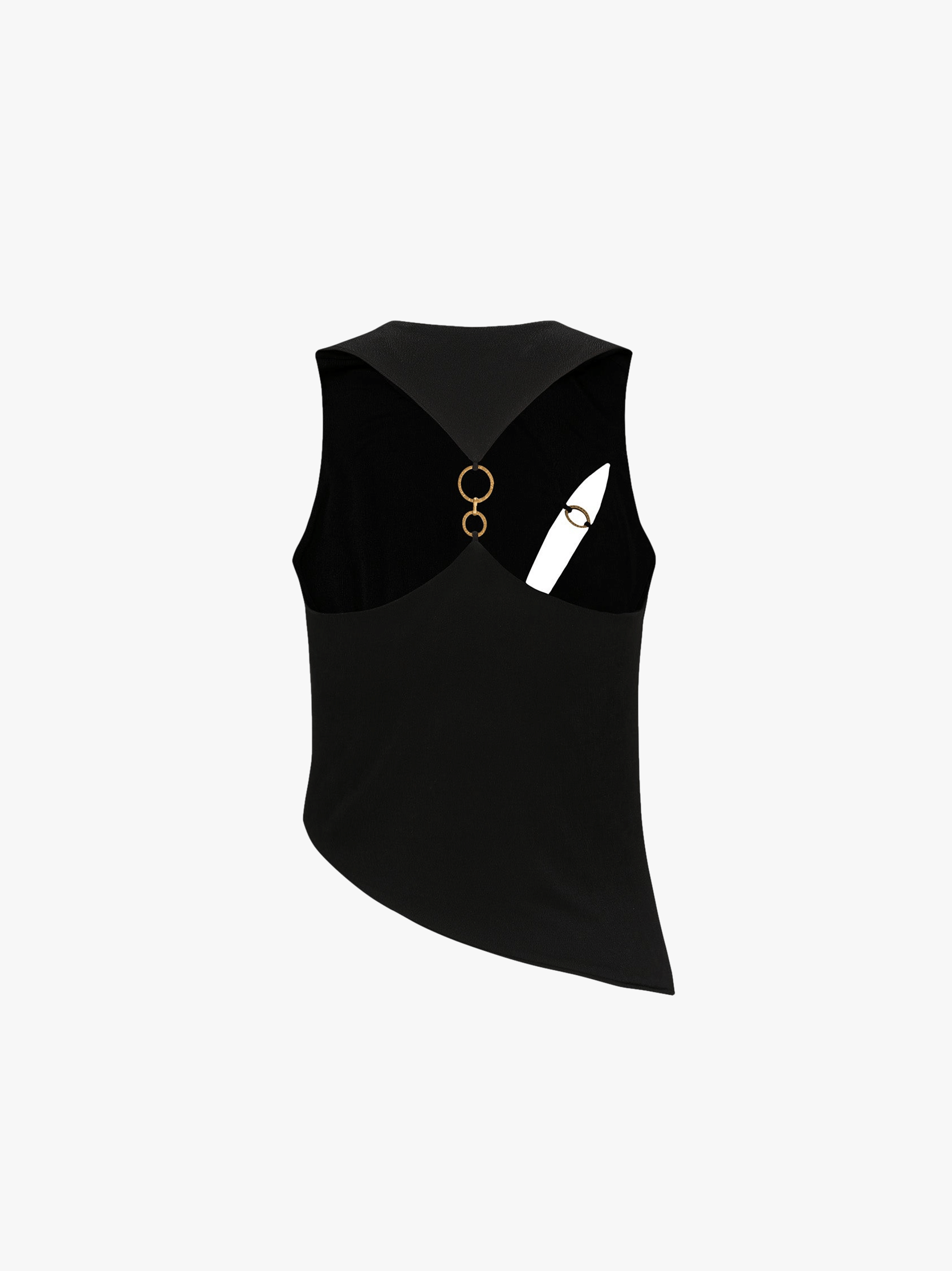 Cecily Top (Final Sale) in Black made by Nana Jacqueline