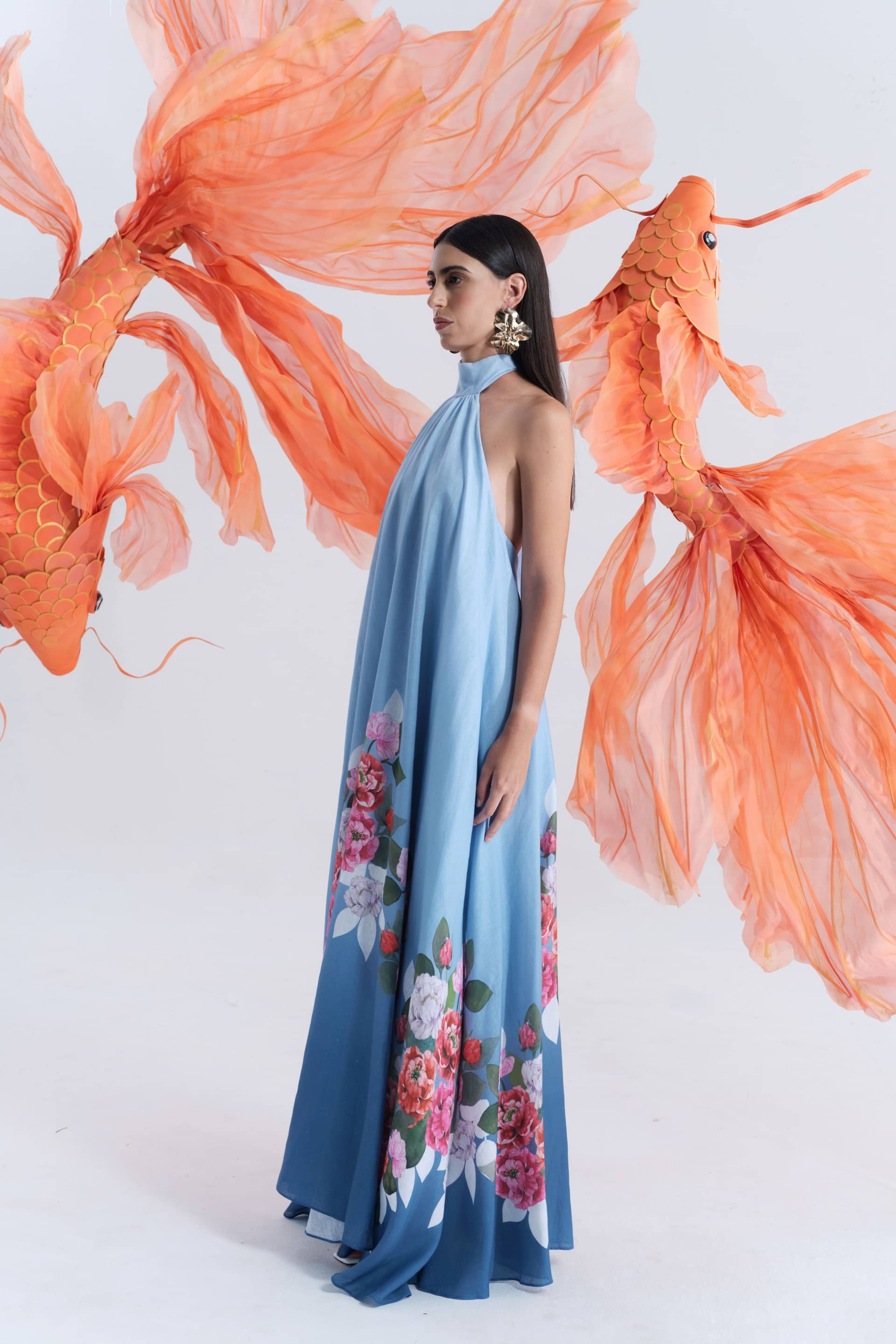 Misty Glen A-Line Dress made by JUSTIN TONG