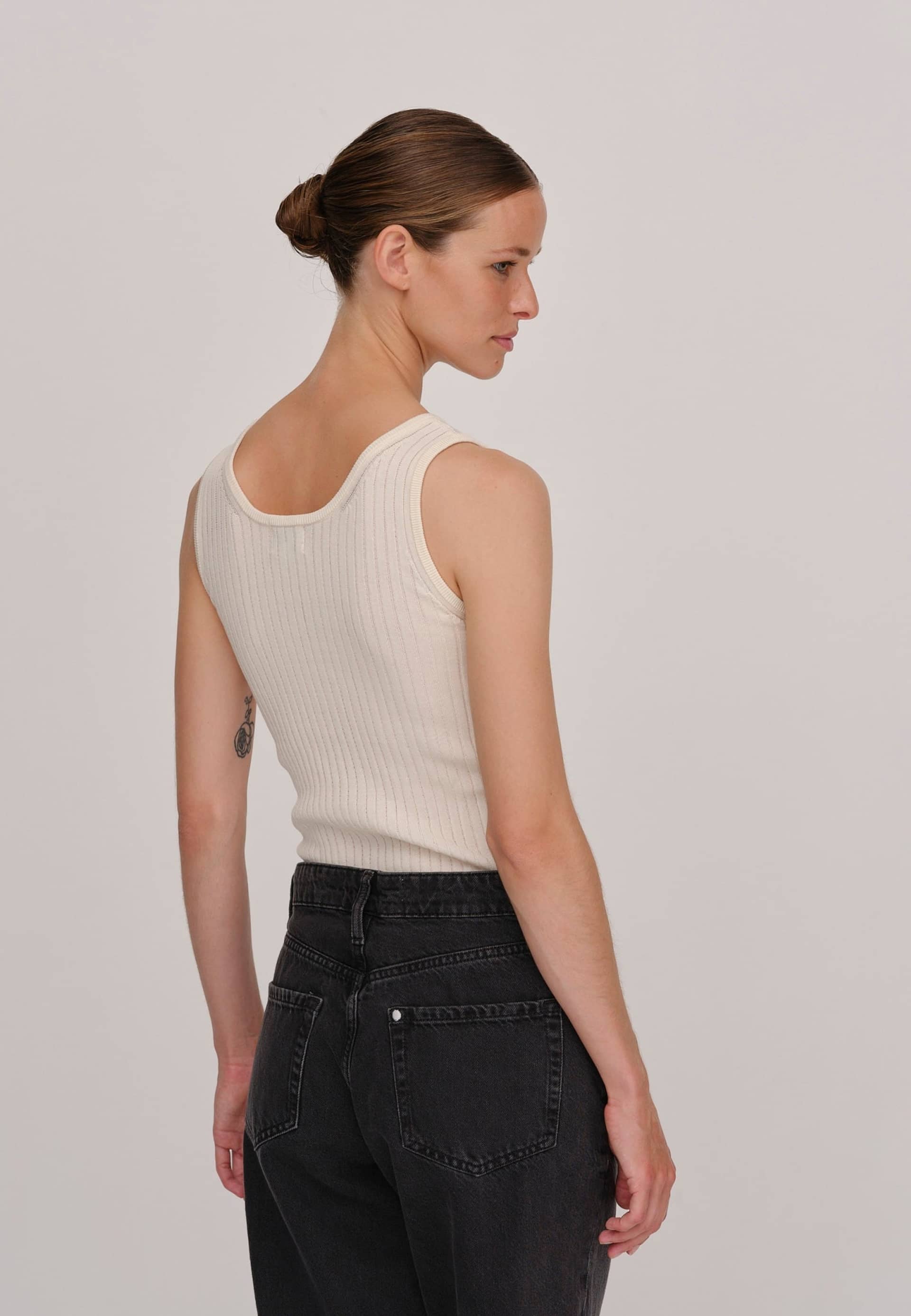 Tripa Knit top - Off White made by HERSKIND