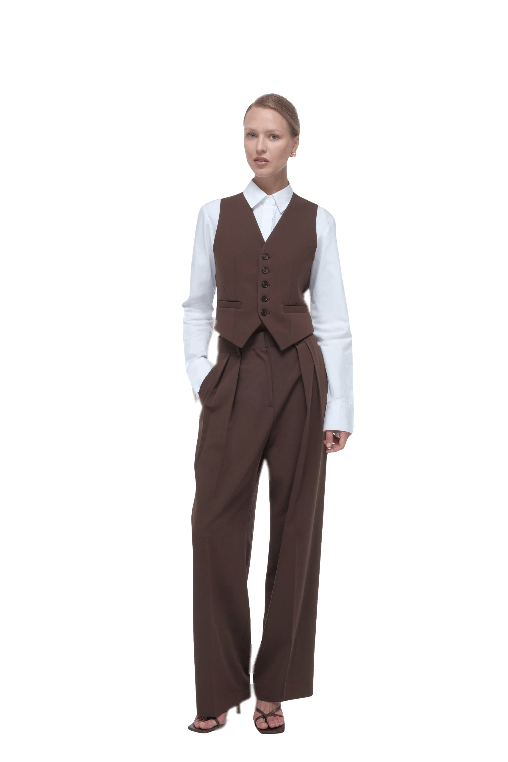 Tailored suit trousers made by AFTERHOURS