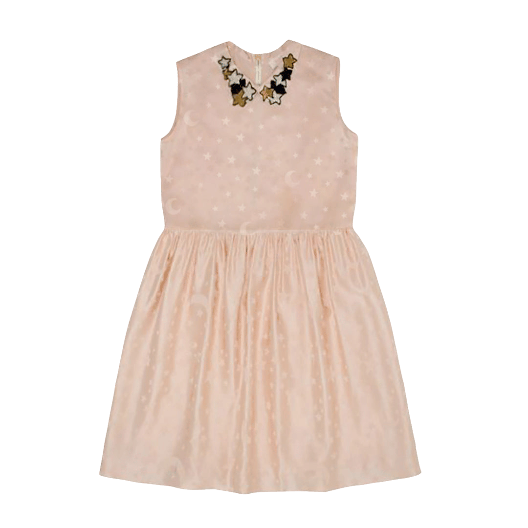 Najma Patch Collar Dress made by SEMSEM