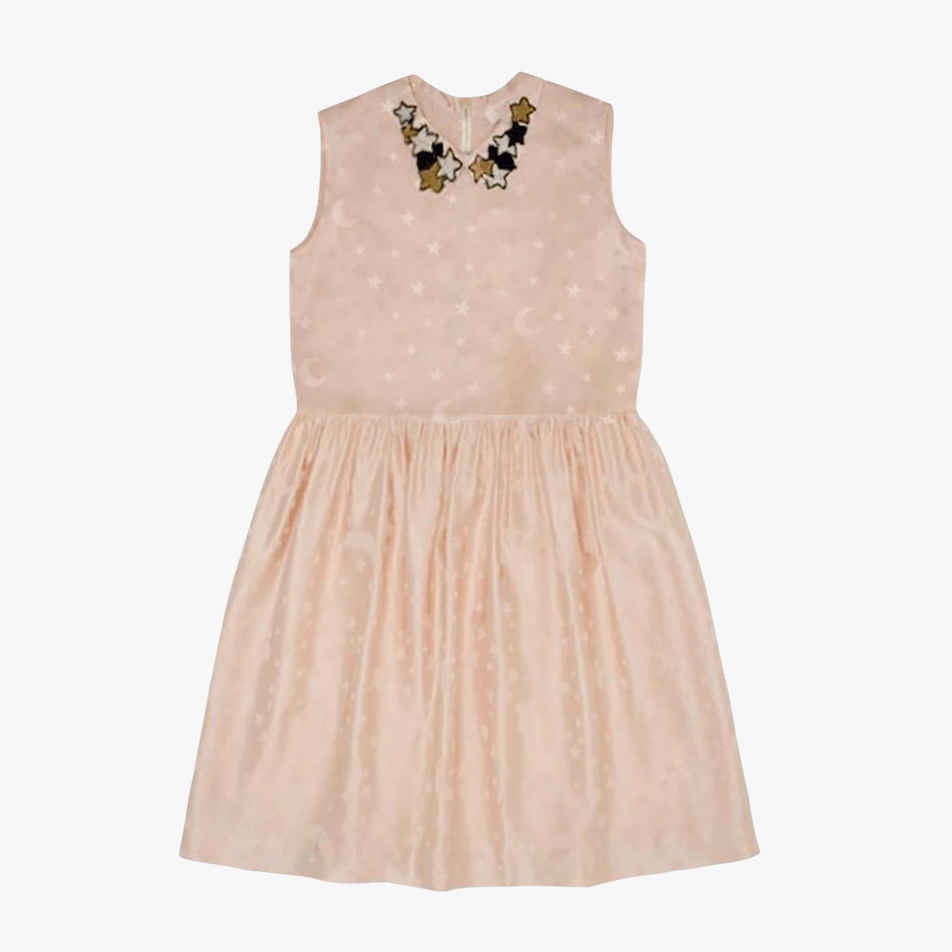 Najma Patch Collar Dress made by SEMSEM