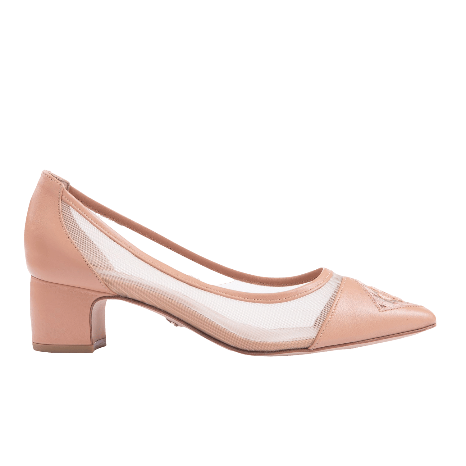 Fiorellini Pump Mesh 45 Tan in Beige made by ATANA