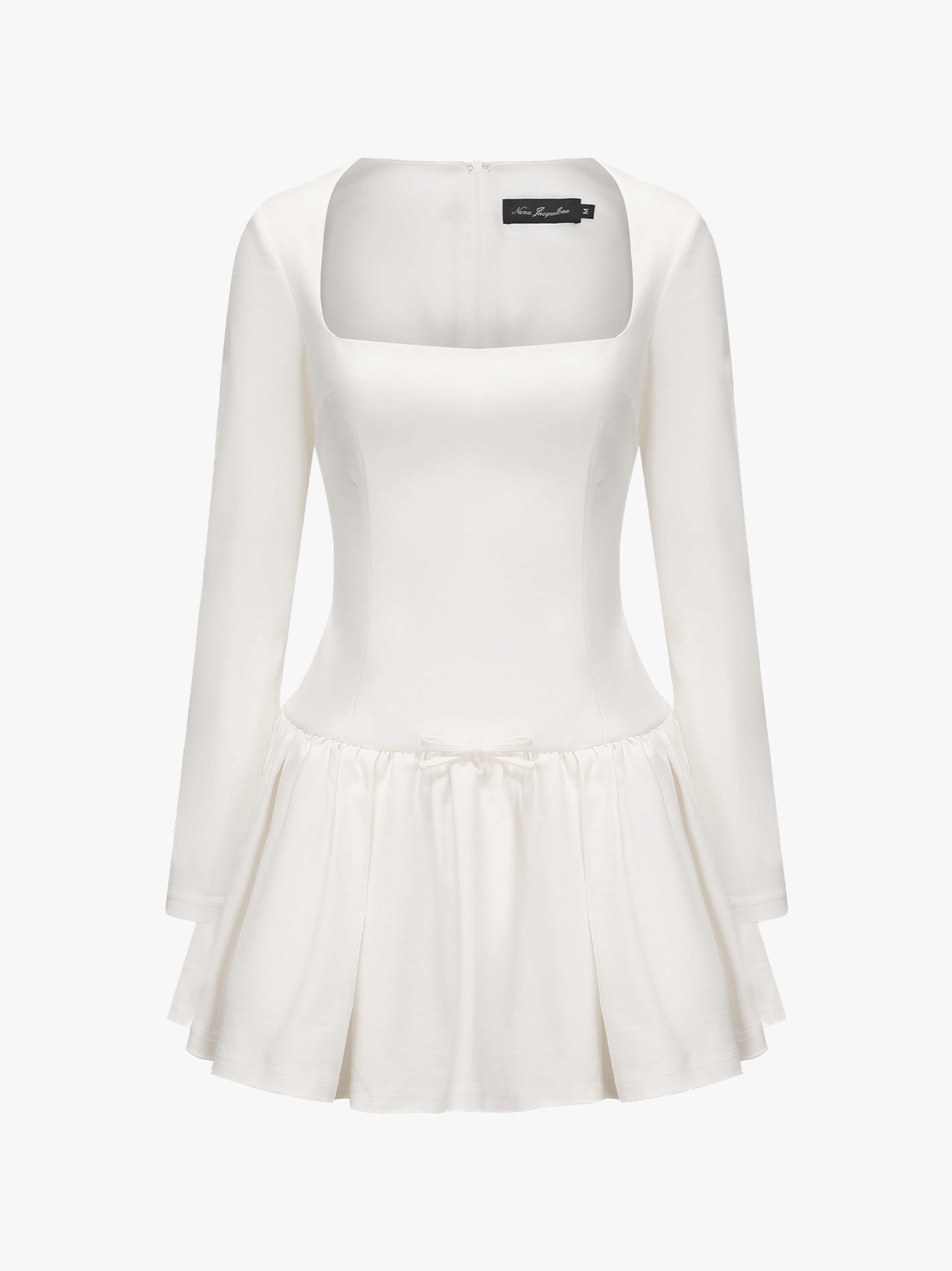 Audrina Dress (White) made by Nana Jacqueline