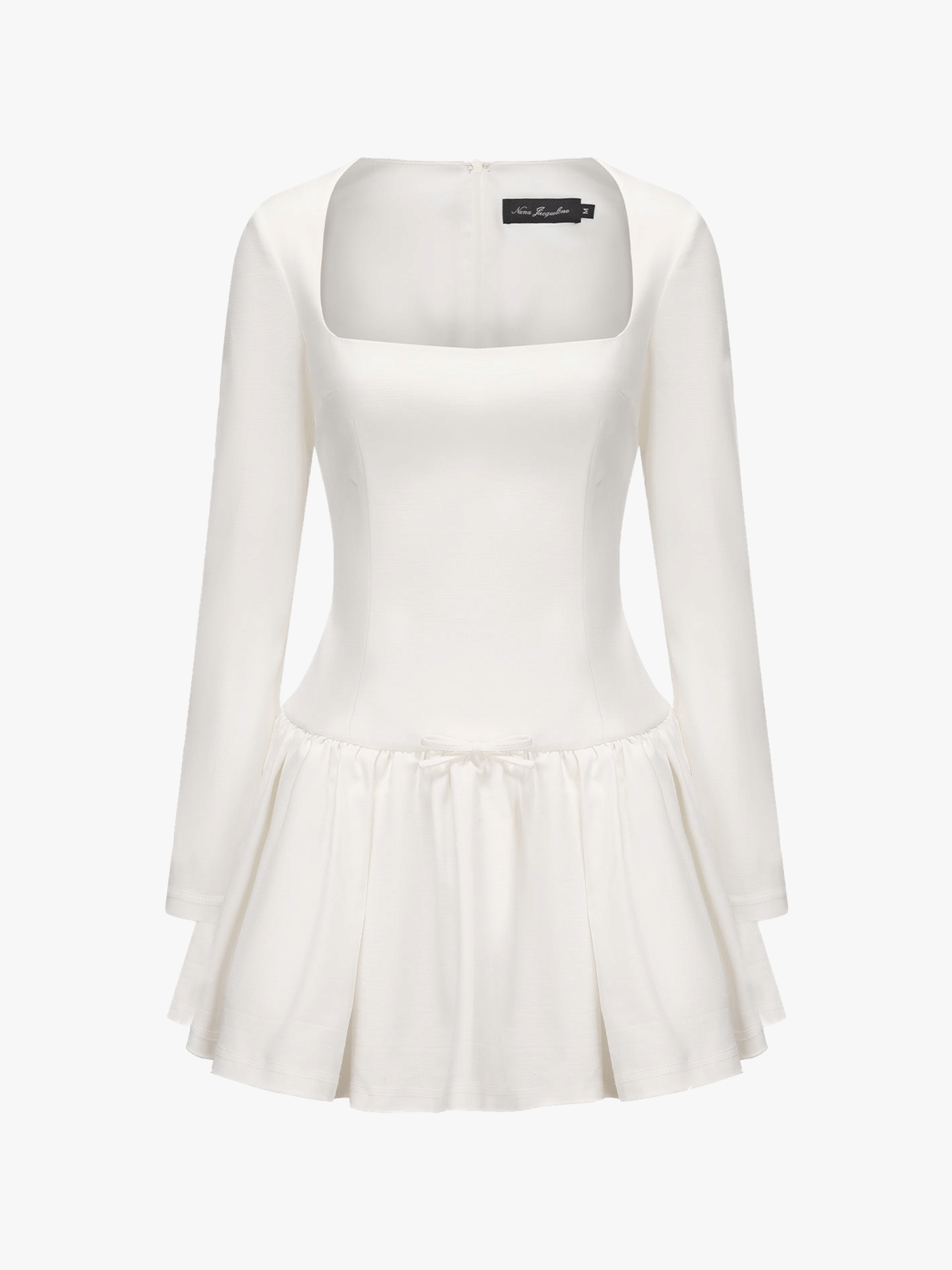 Audrina Dress (White) made by Nana Jacqueline