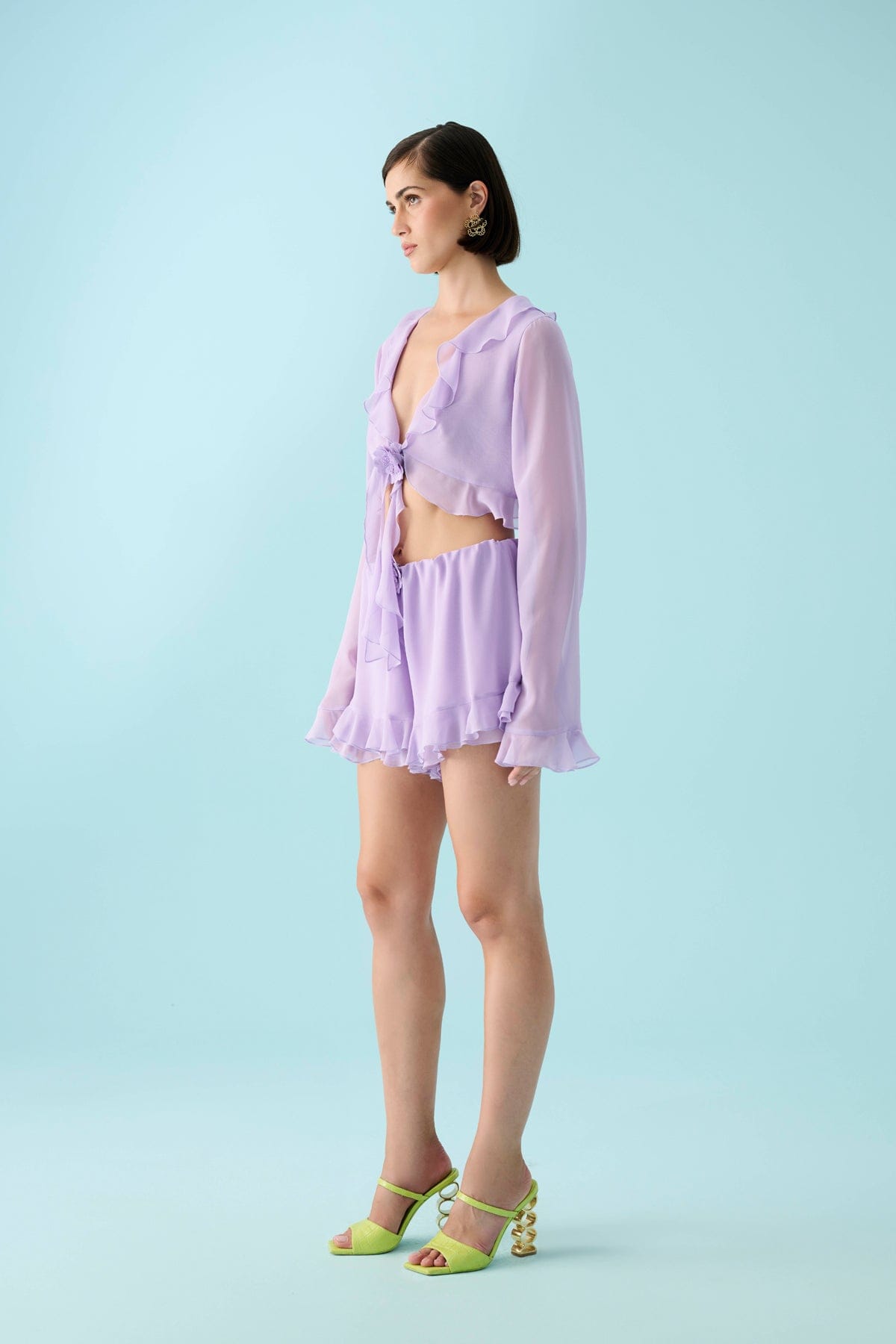 Guaria Morada Shirt made by Declara