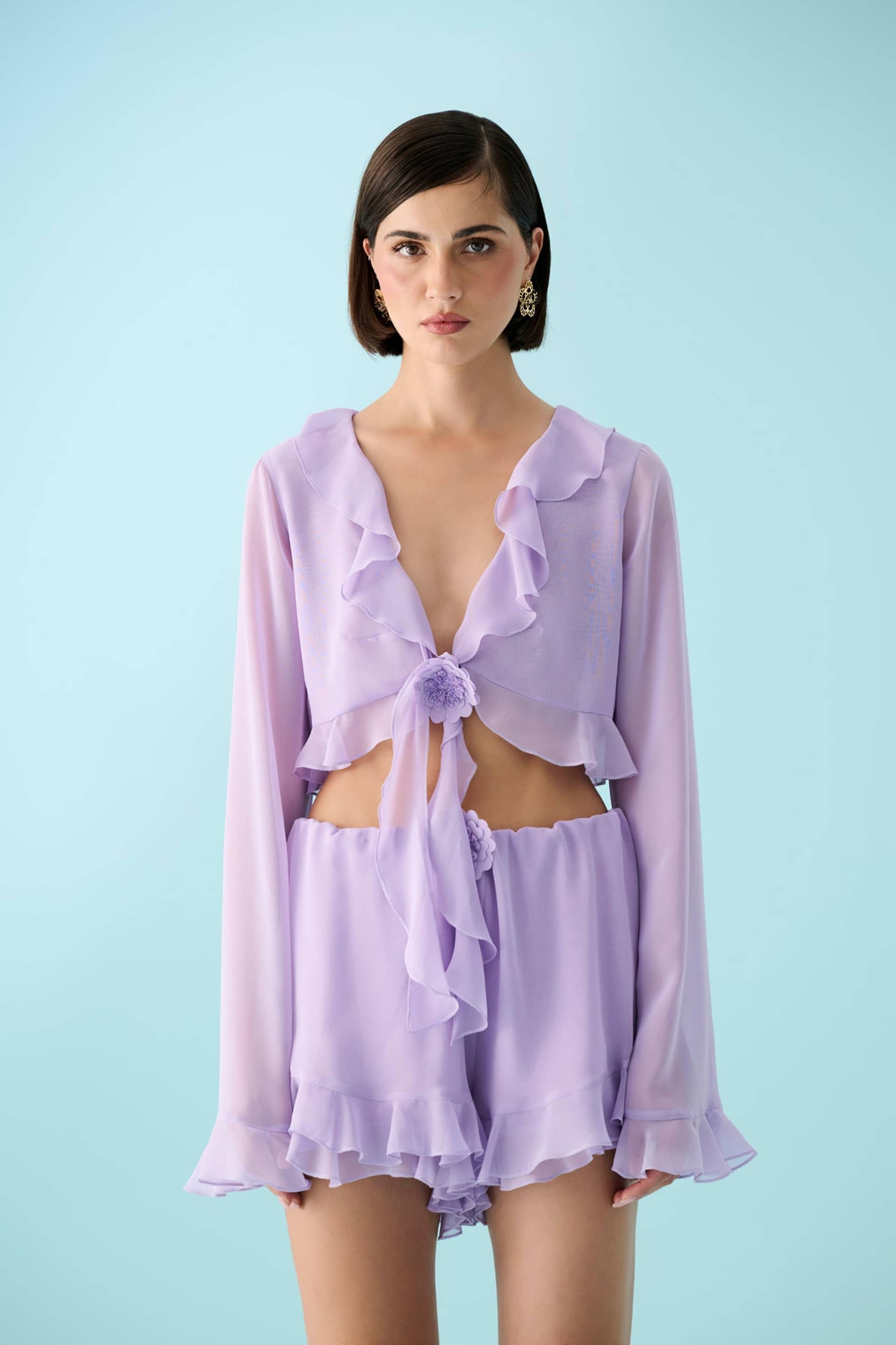 Guaria Morada Shirt made by Declara