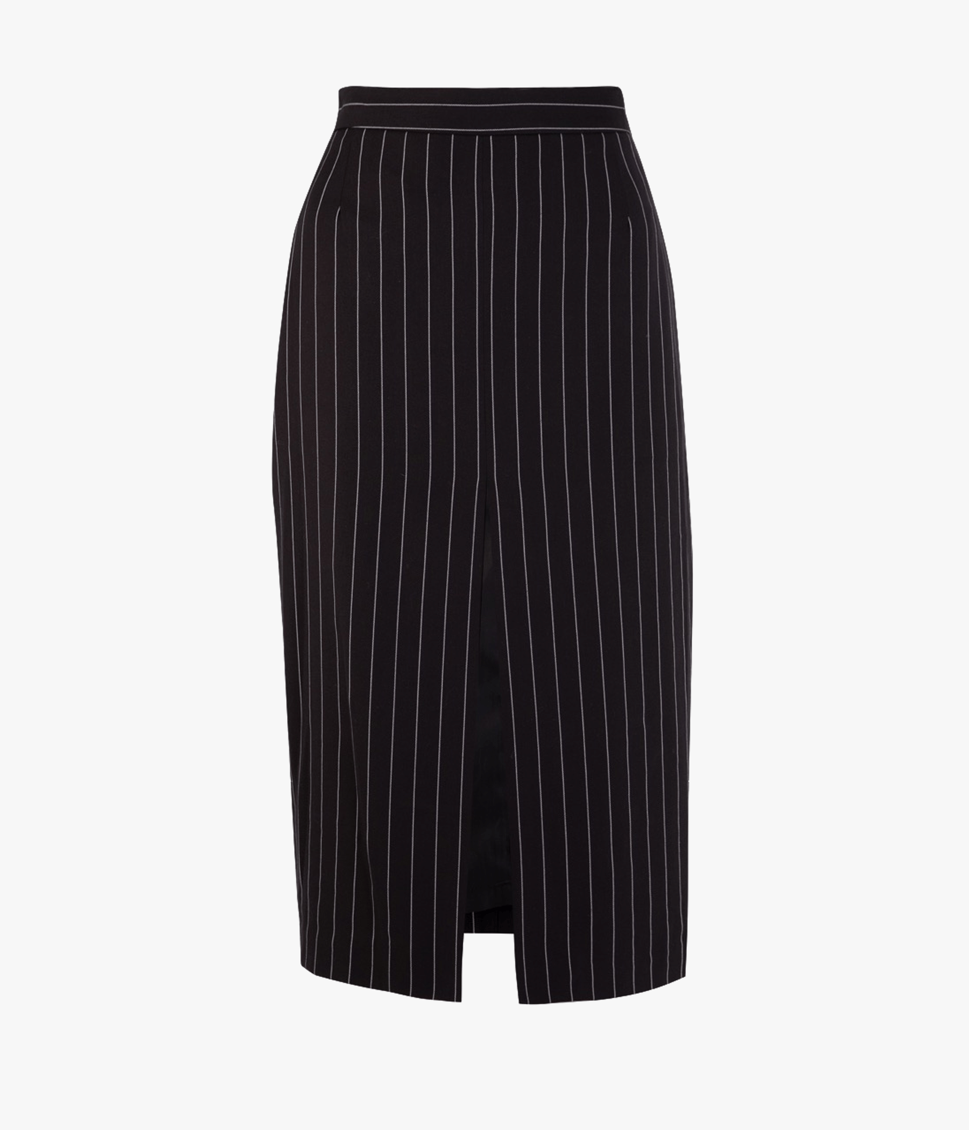 Pinstripe pencil skirt made by AFTERHOURS