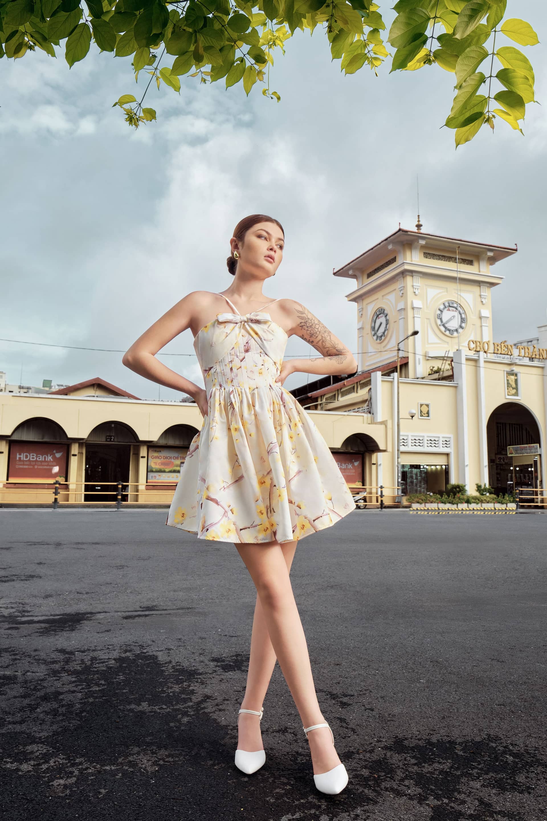 Denny Mini Dress made by JUSTIN TONG