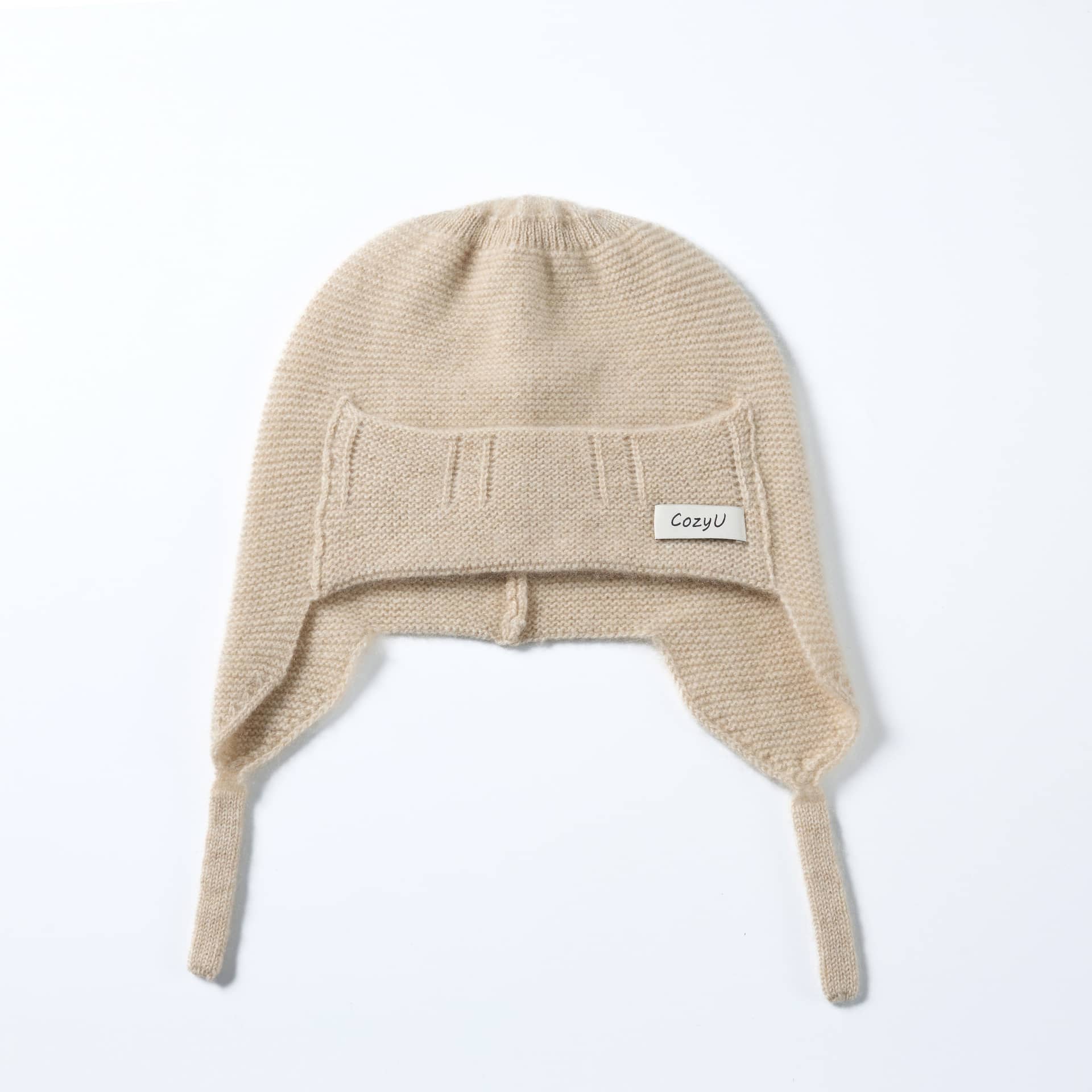 Gift Box | Almond Hat-Mittens Bundle made by CozyU