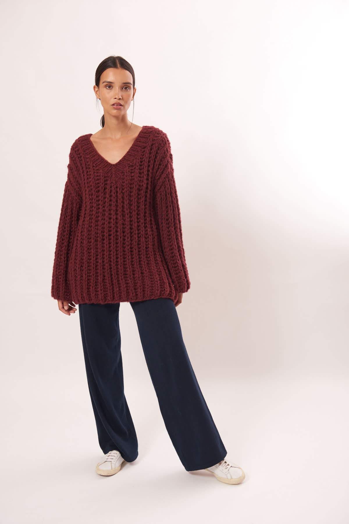 AIMARA pants in Blue made by AYNI