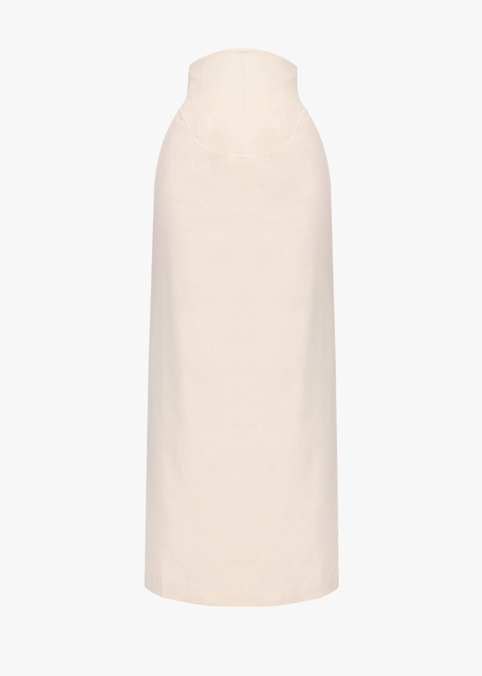 LINO CORSET SKIRT - LIMESTONE made by Andrea Iyamah