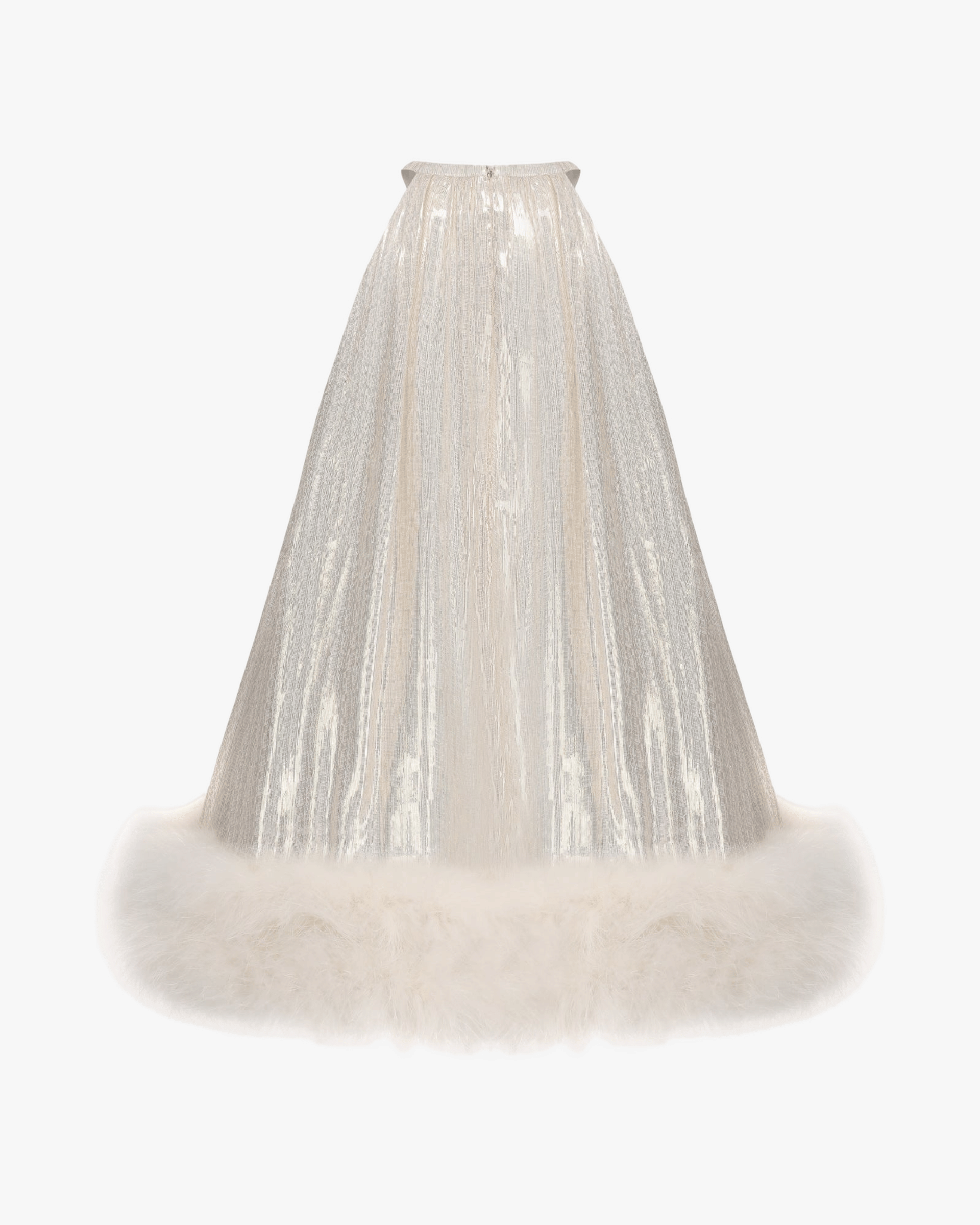 Viola Fur Mini Dress made by Nana Jacqueline